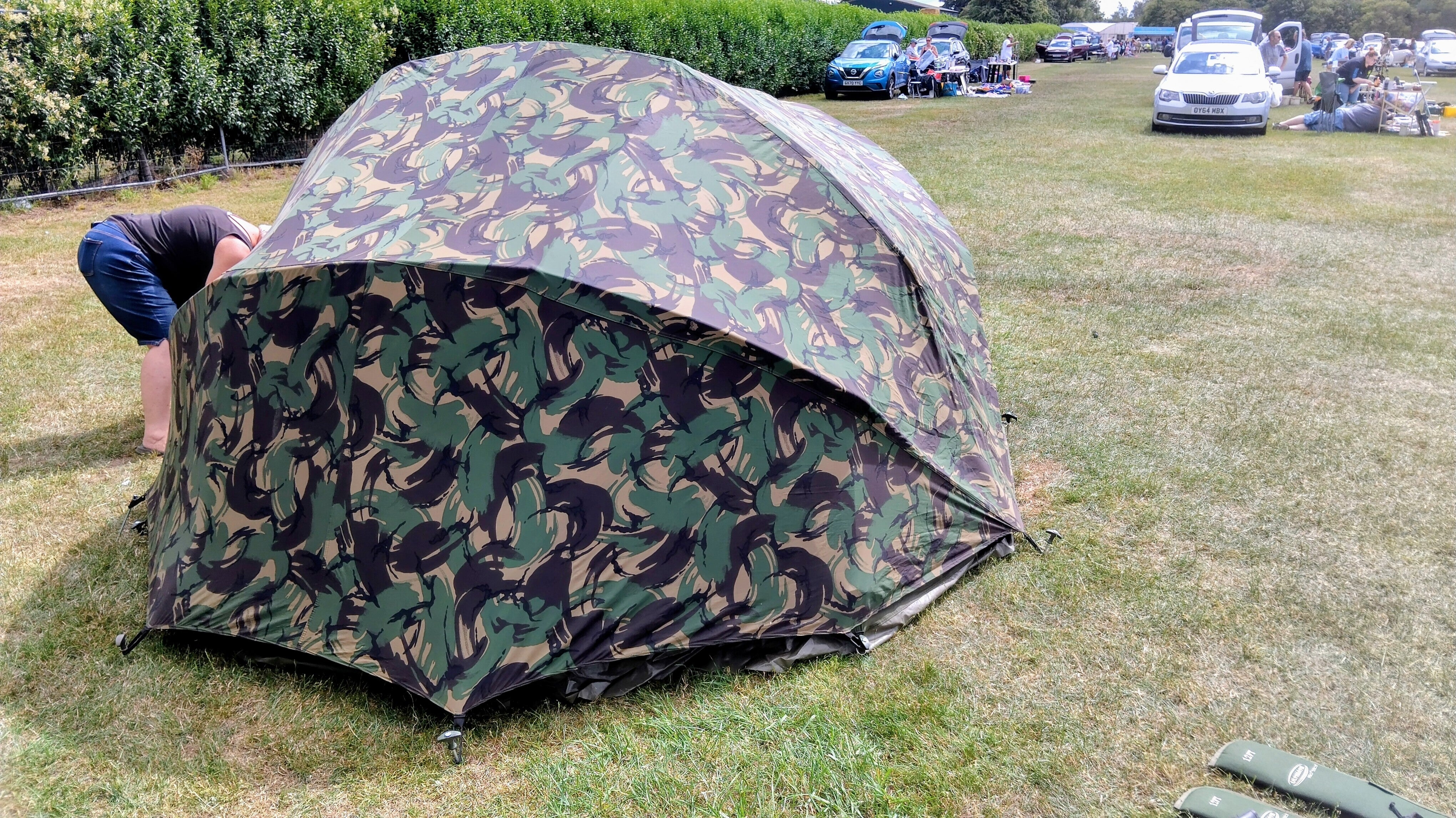 Aqua Armadillo 2 Man Bivvy Camo Overwrap Groundsheet Bags Carp Fishing Tackle