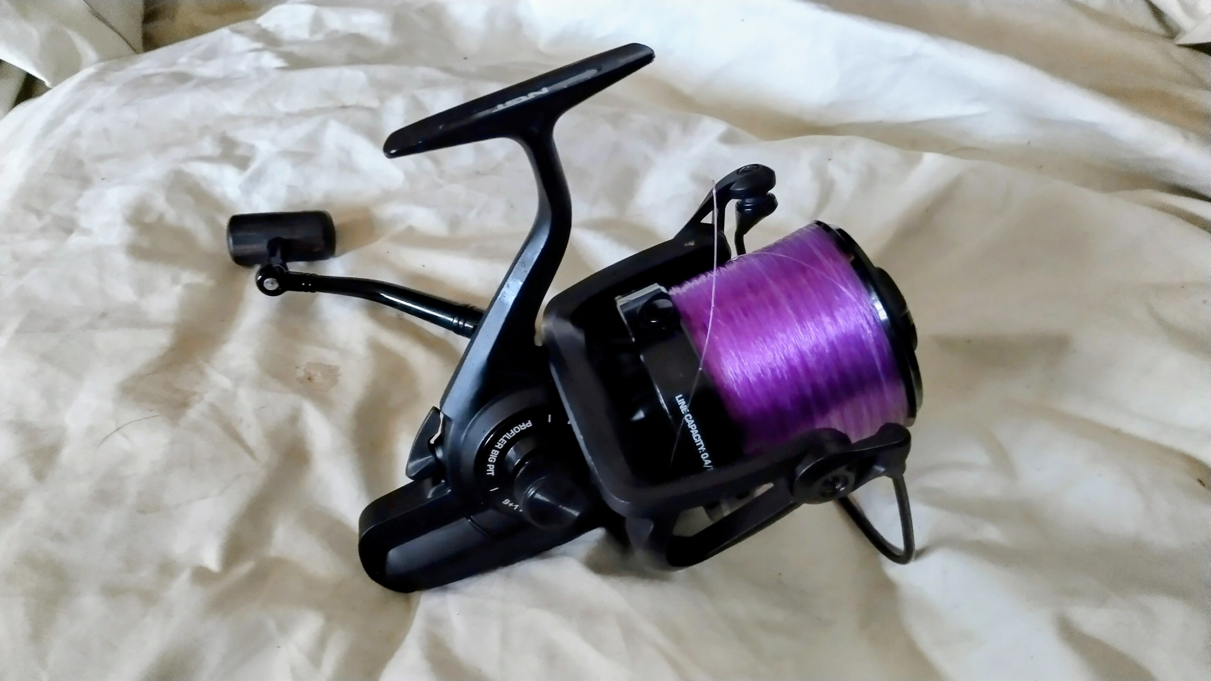 3 x NGT Profiler Big Pit Carp Reels + Spare Spools - Pre-Loaded 15lb Wychwood Line