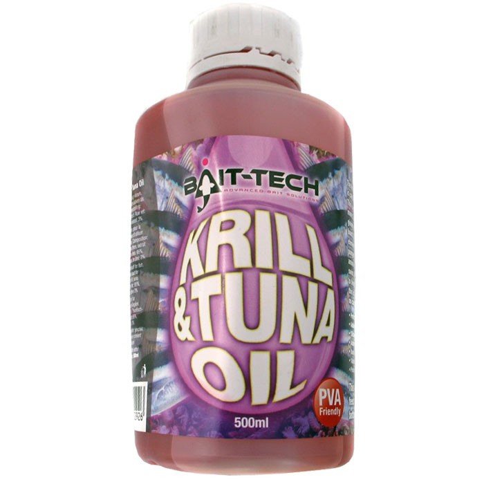 Bait-Tech Krill & Tuna Oil 500ml - KTO | Fishing Bait Additive