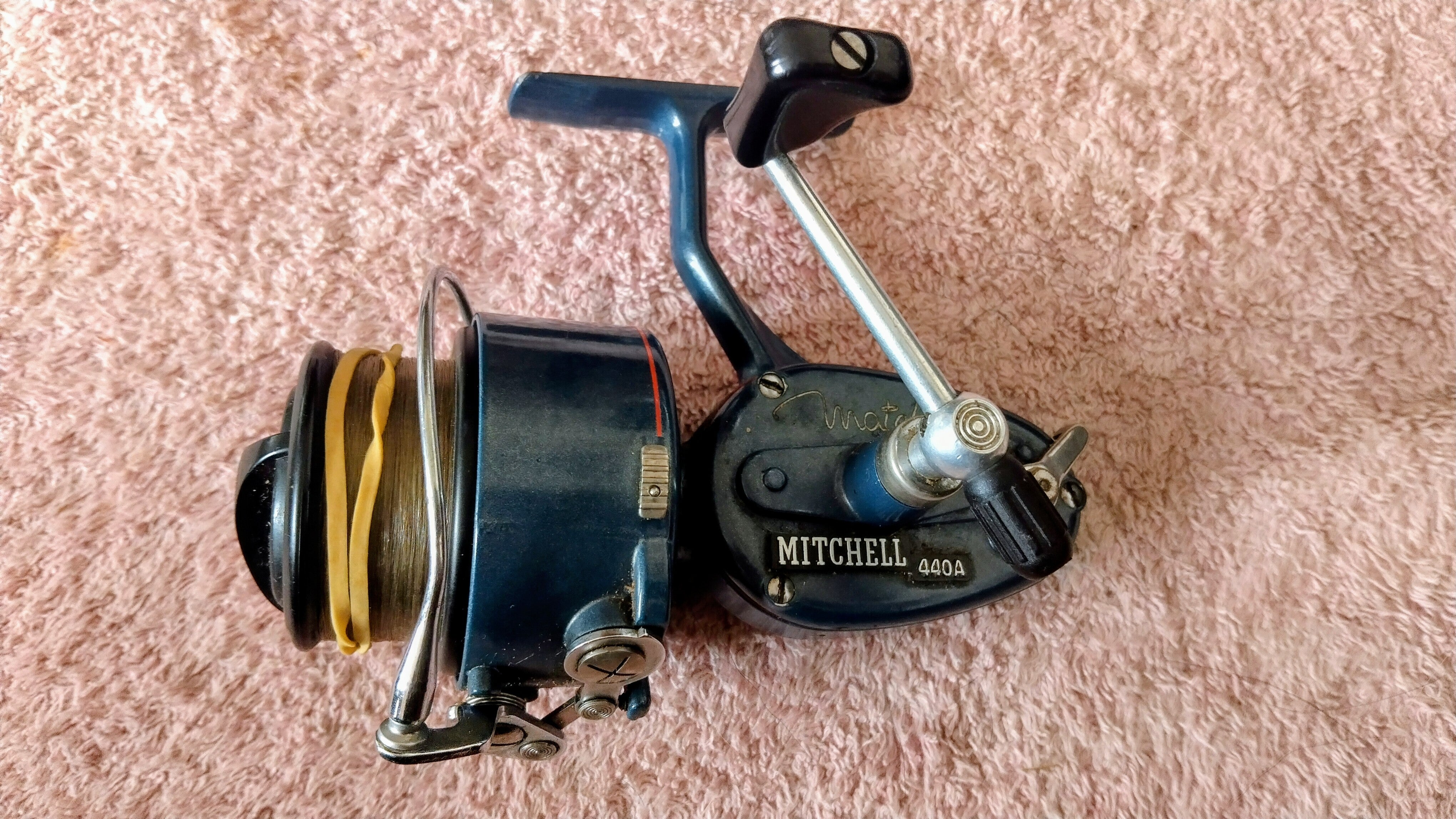 Vintage Garcia Mitchell Match 440A Automatic Floating Reel Fishing Tackle France