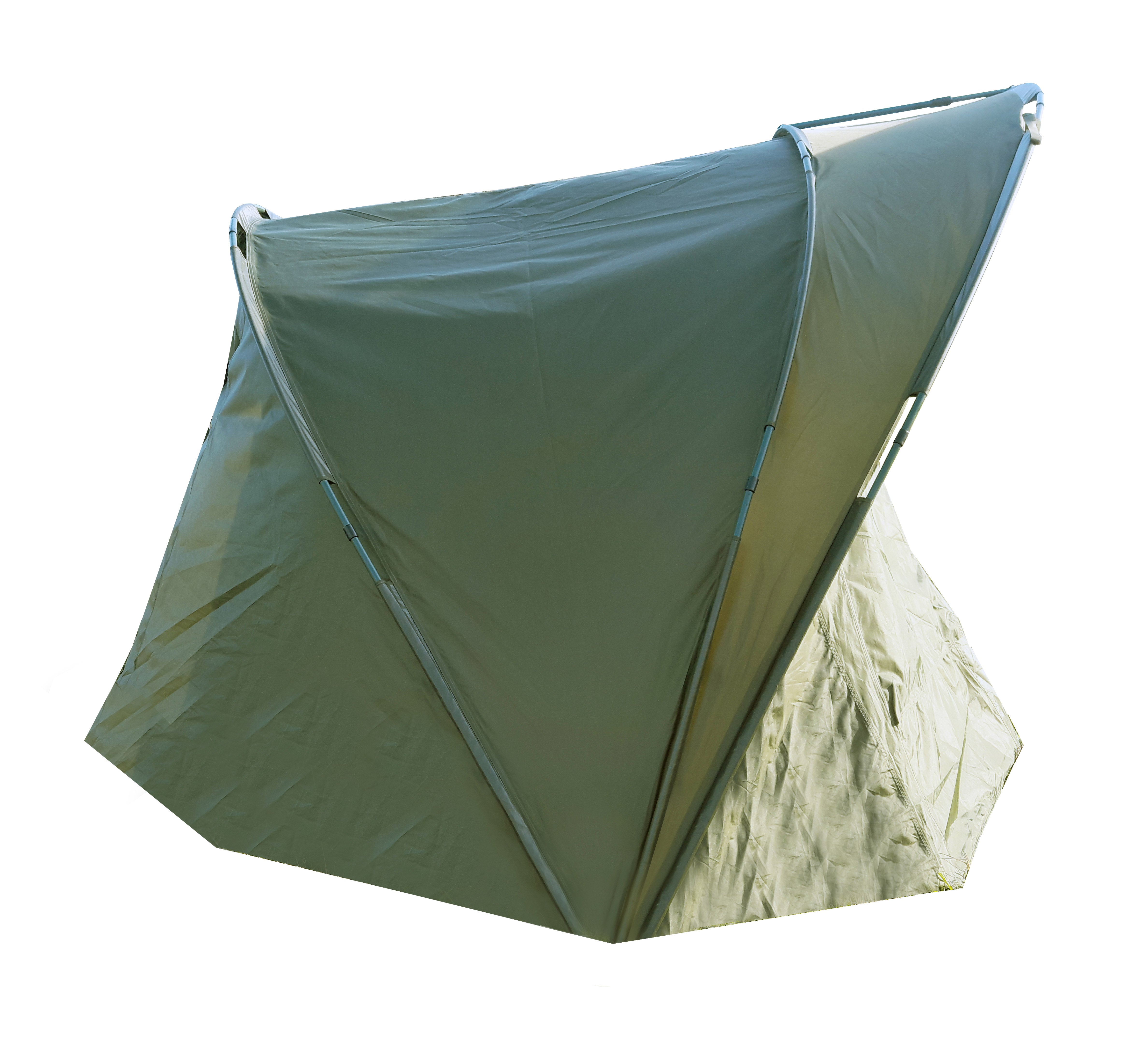 Carp On 2 Rib Design Carp Fishing Bivvy with Peak: 1 Man