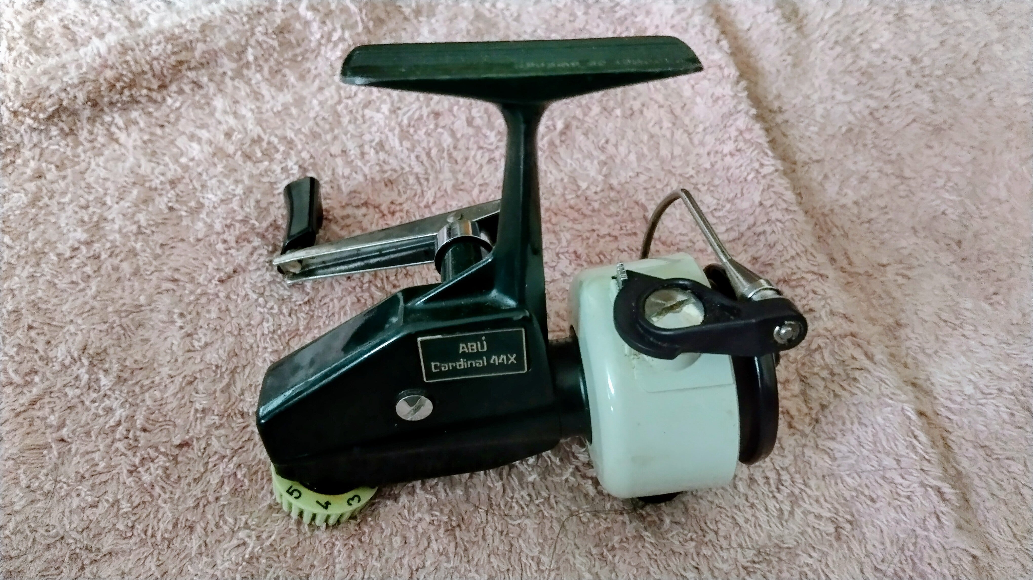 Vintage Abu Cardinal 44x Reel with Spare Spool - Very Good Working Order Classic