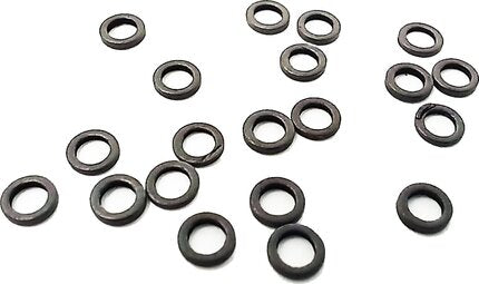 Carp On Rig Rings - Matte Black - All Sizes