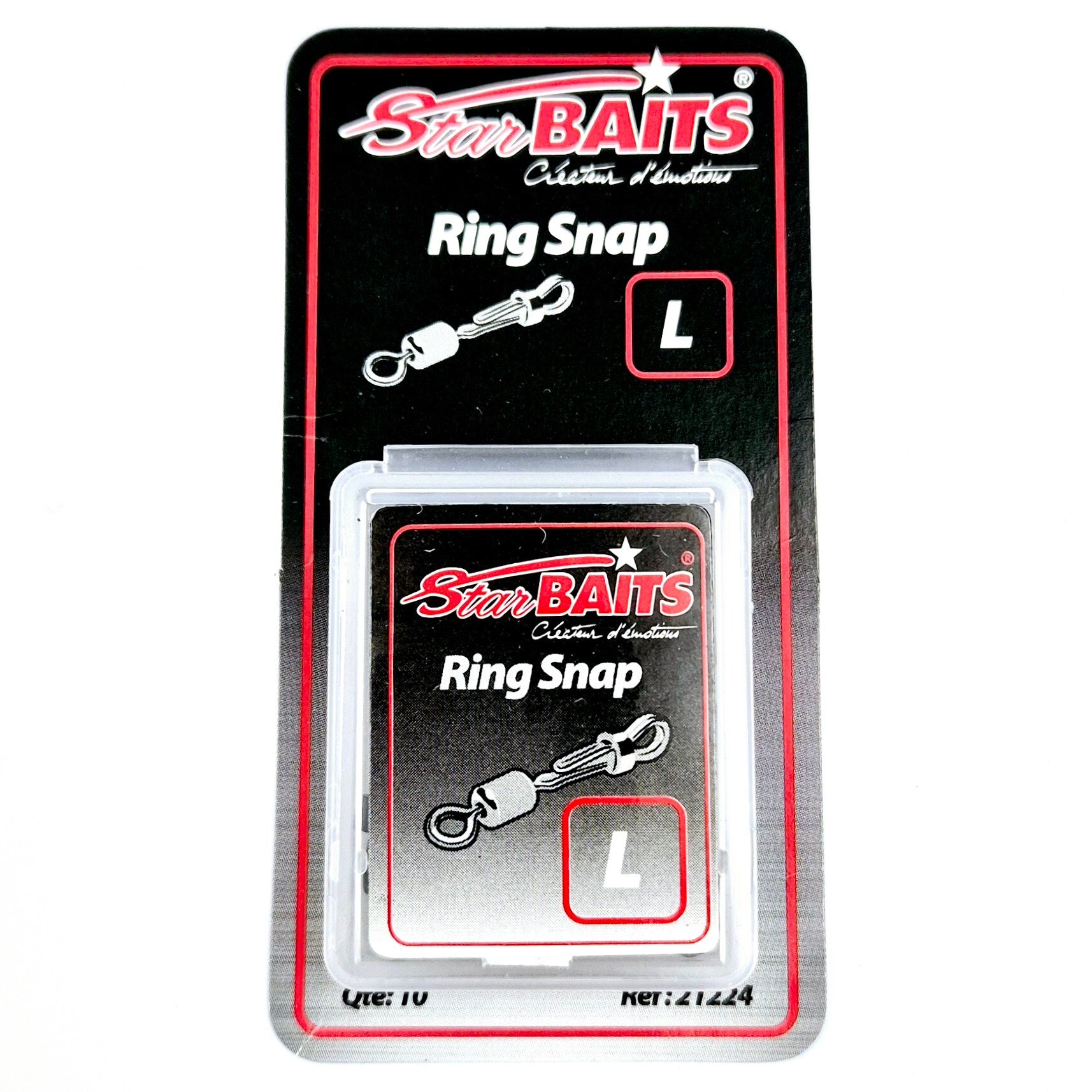Starbaits Large Snap Ring Swivels – Carp Fishing Terminal Tackle – Quick Change