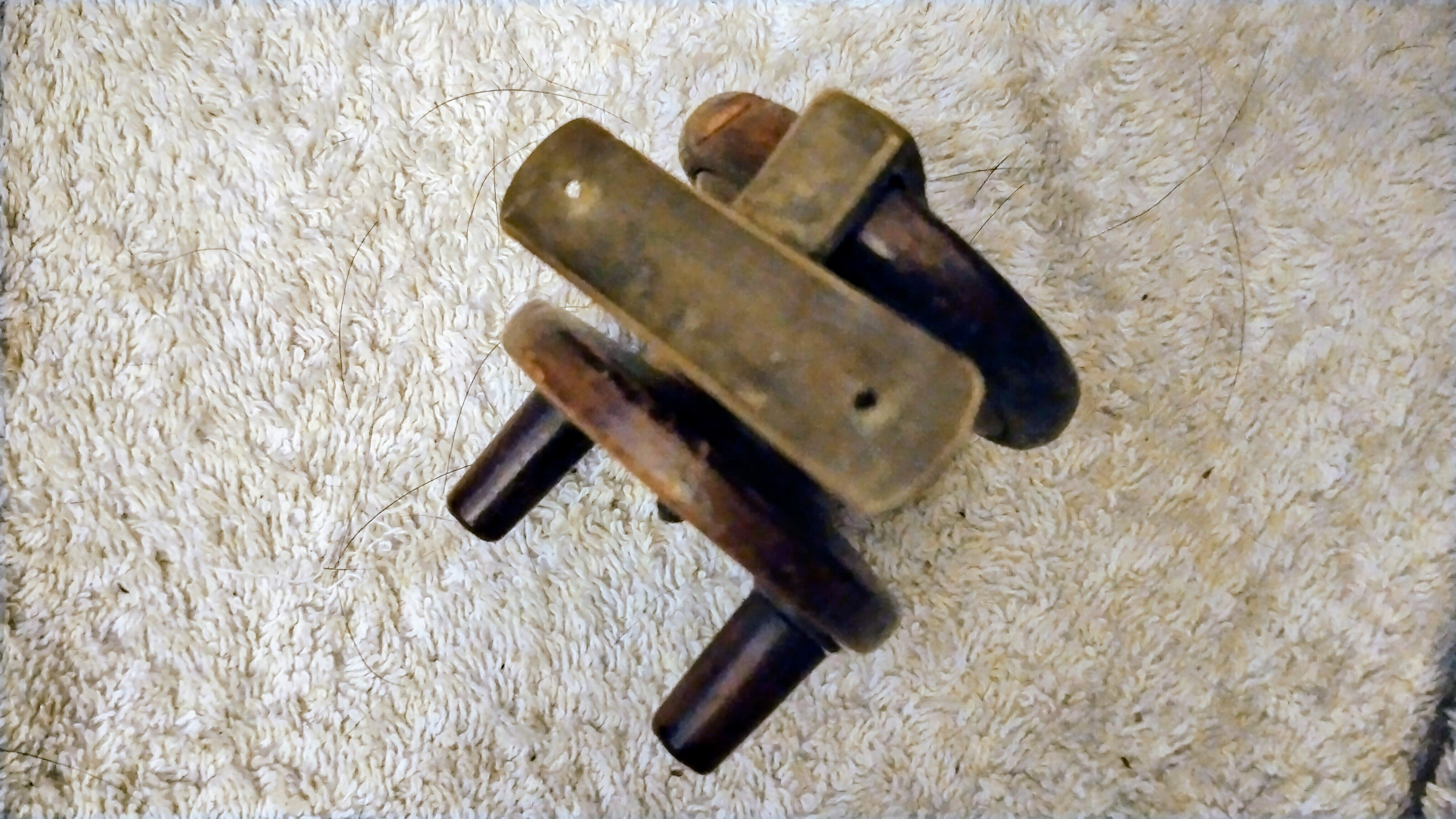 Vintage Wooden Nottingham Style Centrepin Fishing Reel Brass Antique Coarse