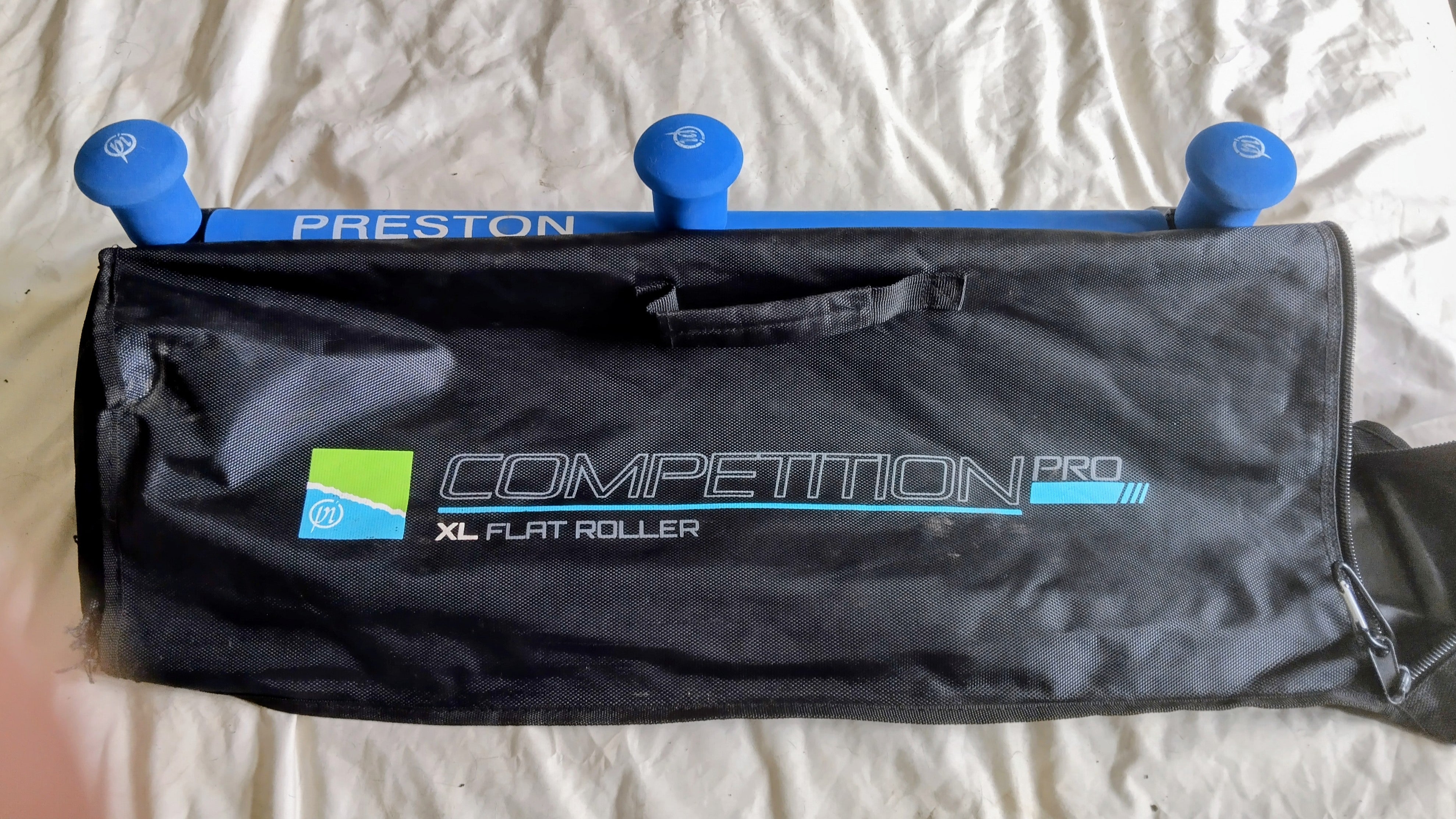 Preston Innovations Competition Pro Flat Roller & Bag - Excellent Condition Pole Support