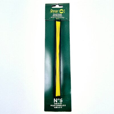 Sensas Pole Elastic Super Fluo Silicone 6m Pack Pole Fishing Tackle