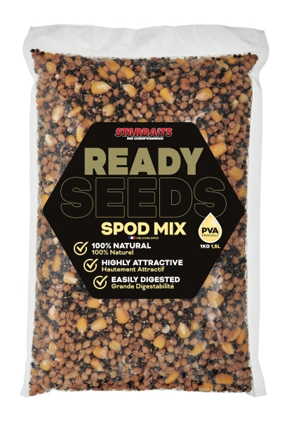 Sensas StarBait Ready Seed Spod Mix - 3kg Bags