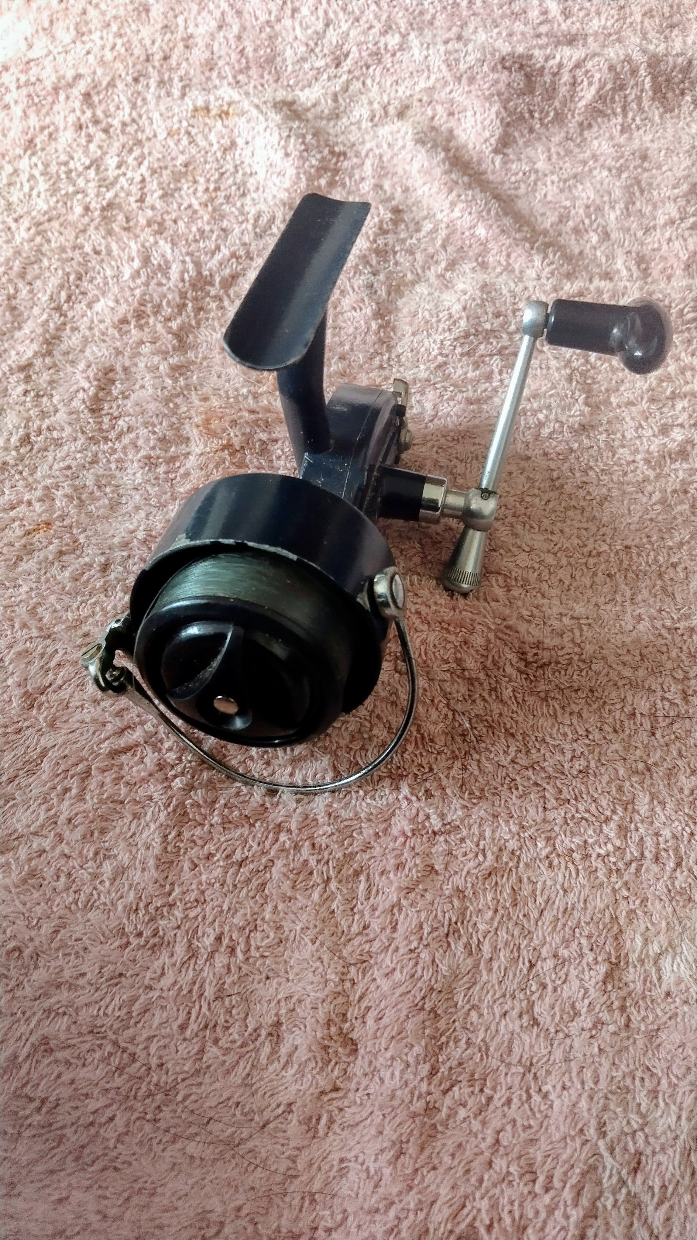 Vintage Garcia Mitchell 410 Fixed Spool Reel & Spare Spool High Speed Classic