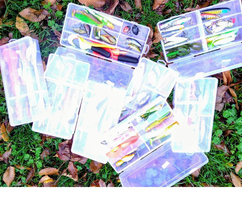 Pike Predator Lure Box Christmas Stocking Filler Crankbaits Soft Baits Spinners