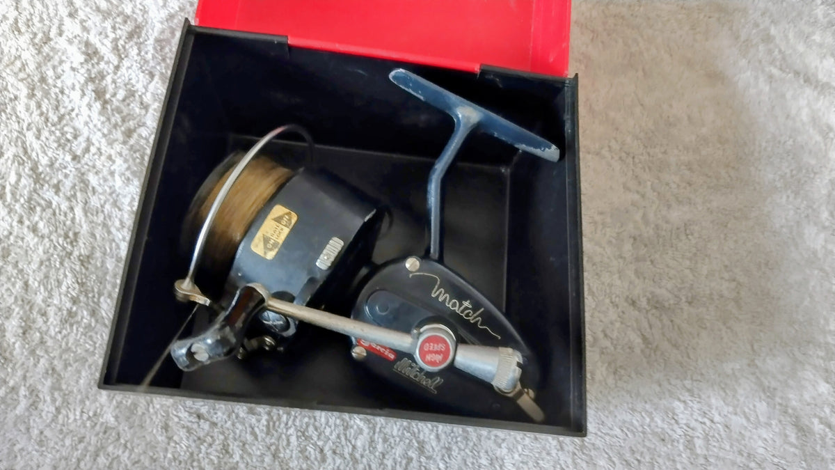 Vintage Mitchell Match Reel Boxed With Spare Spool - VGC / Working Order