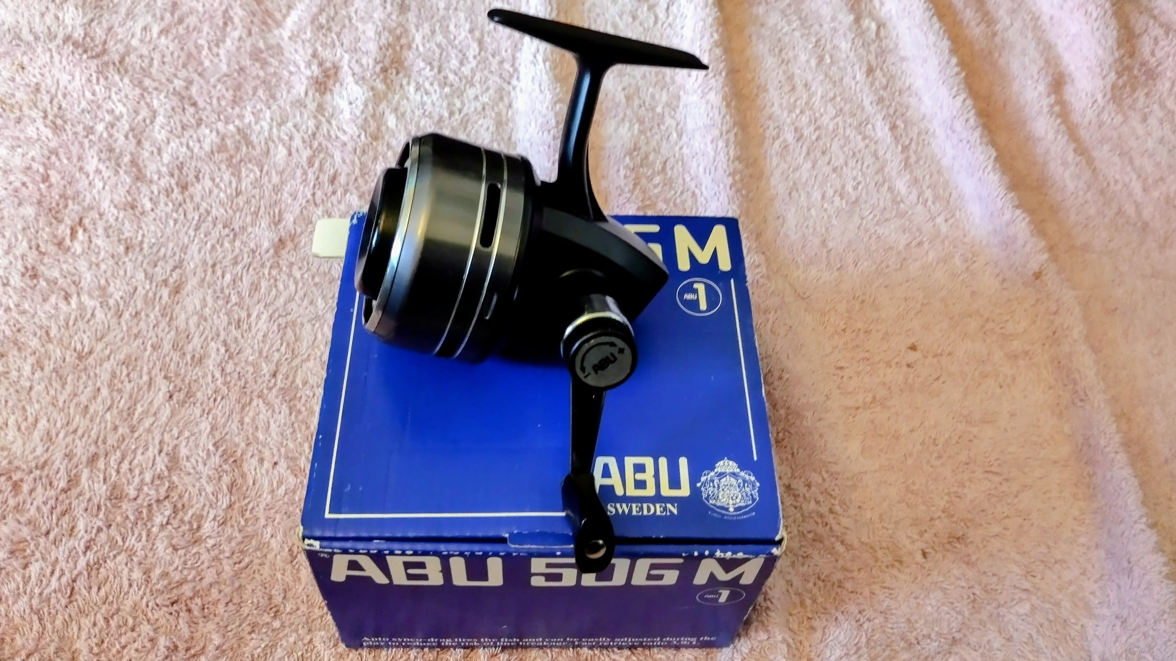 Abu 506M Closed Face Reel - Pristine Condition - Boxed - Vintage Match Fishing