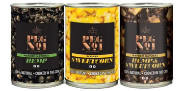 Peg No. 1 Particles - Hemp, Sweetcorn - 400g Tins