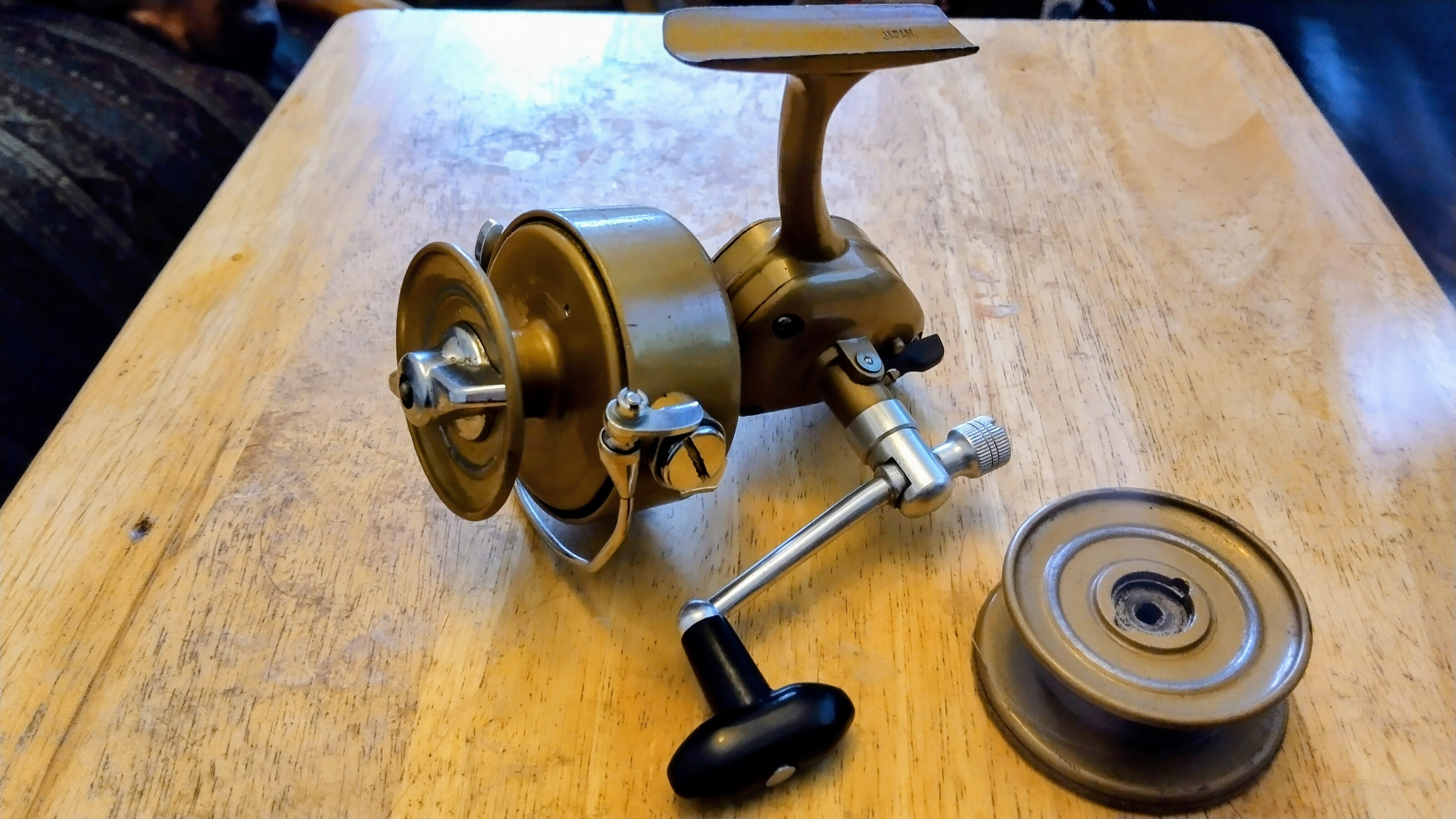 Vintage Diamond Super Deluxe 800 Spinning Reel - Made in Japan - Good Working Order