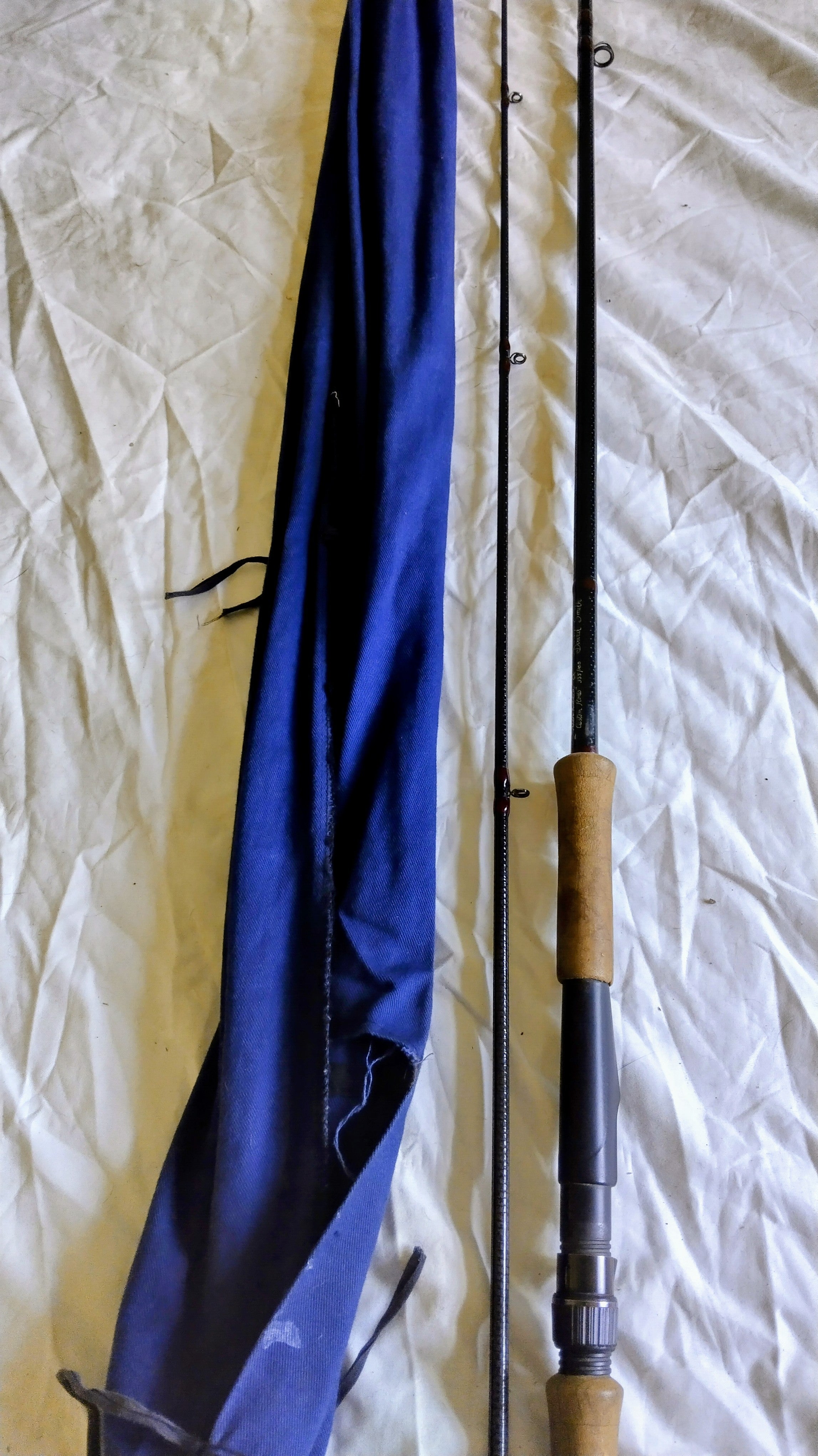 Vintage Alan Riddell Handbuilt 10ft Quivertip Feeder Rod 335/100 Classic Coarse