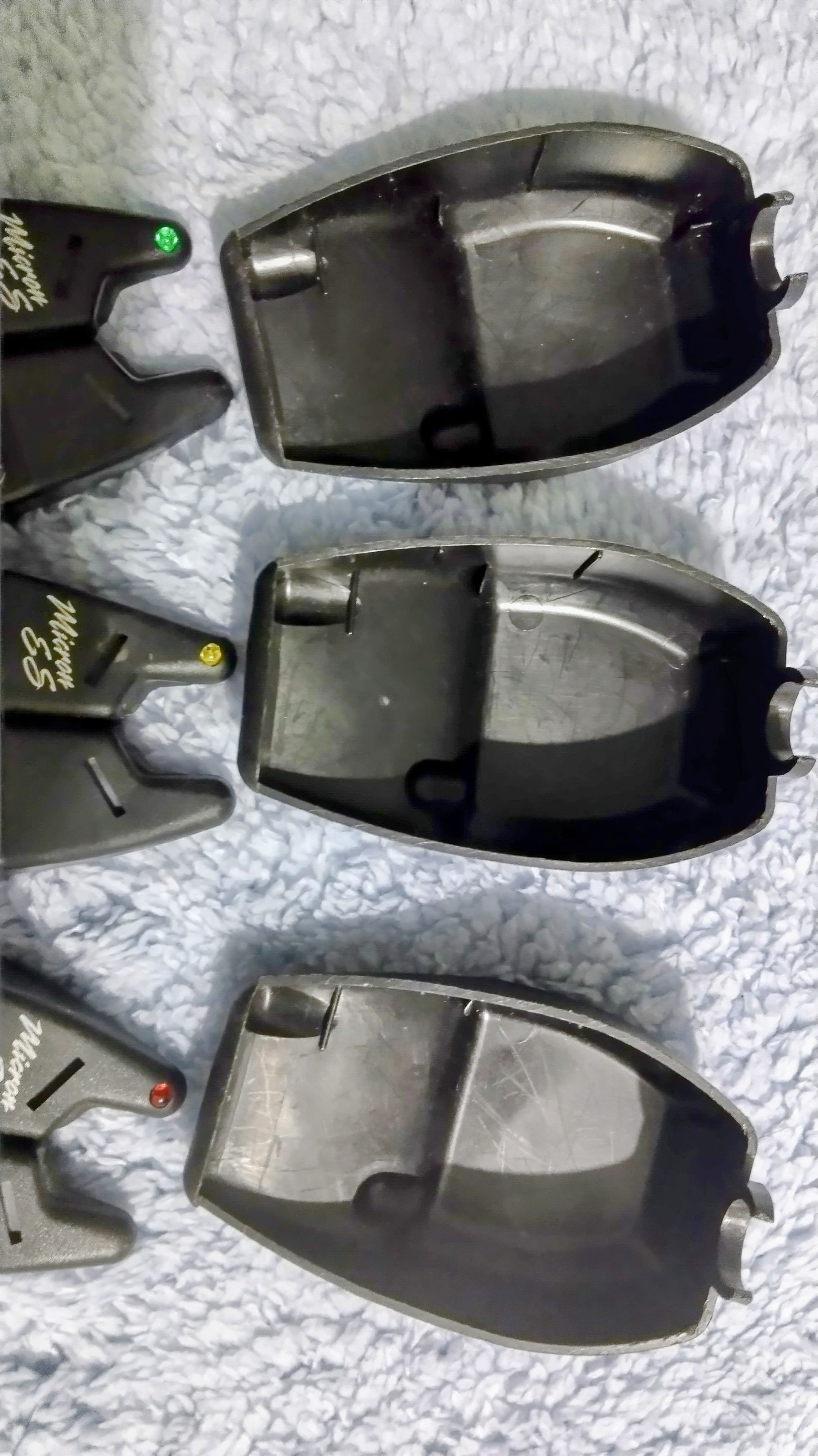 Fox Micron ES Bite Alarms x3 - Immaculate Barely Used Condition - Carp Fishing