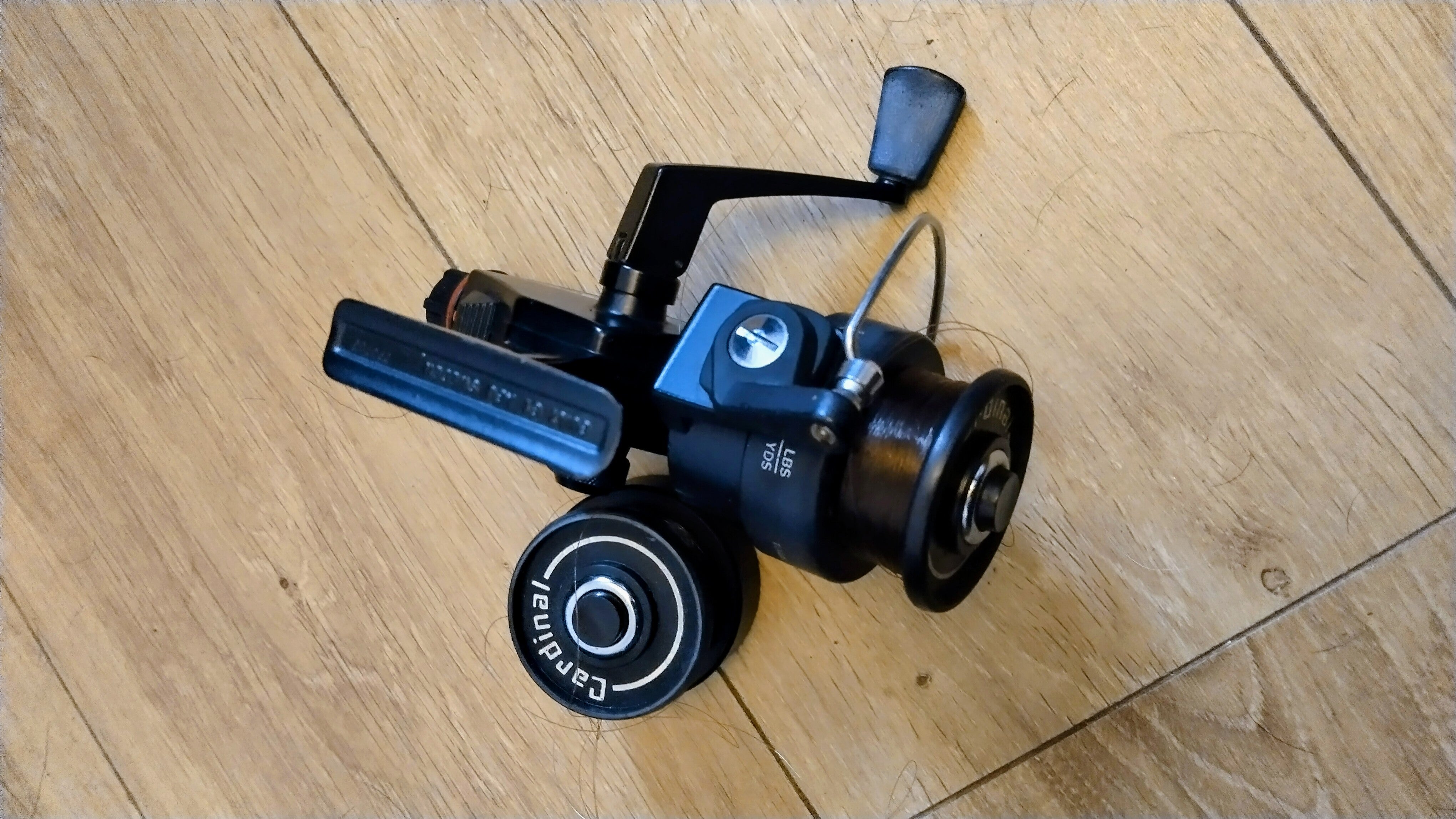 VINTAGE Abu Garcia Cardinal 55 Spinning Reel - Made in Sweden - Superb Condition + Spare Spool