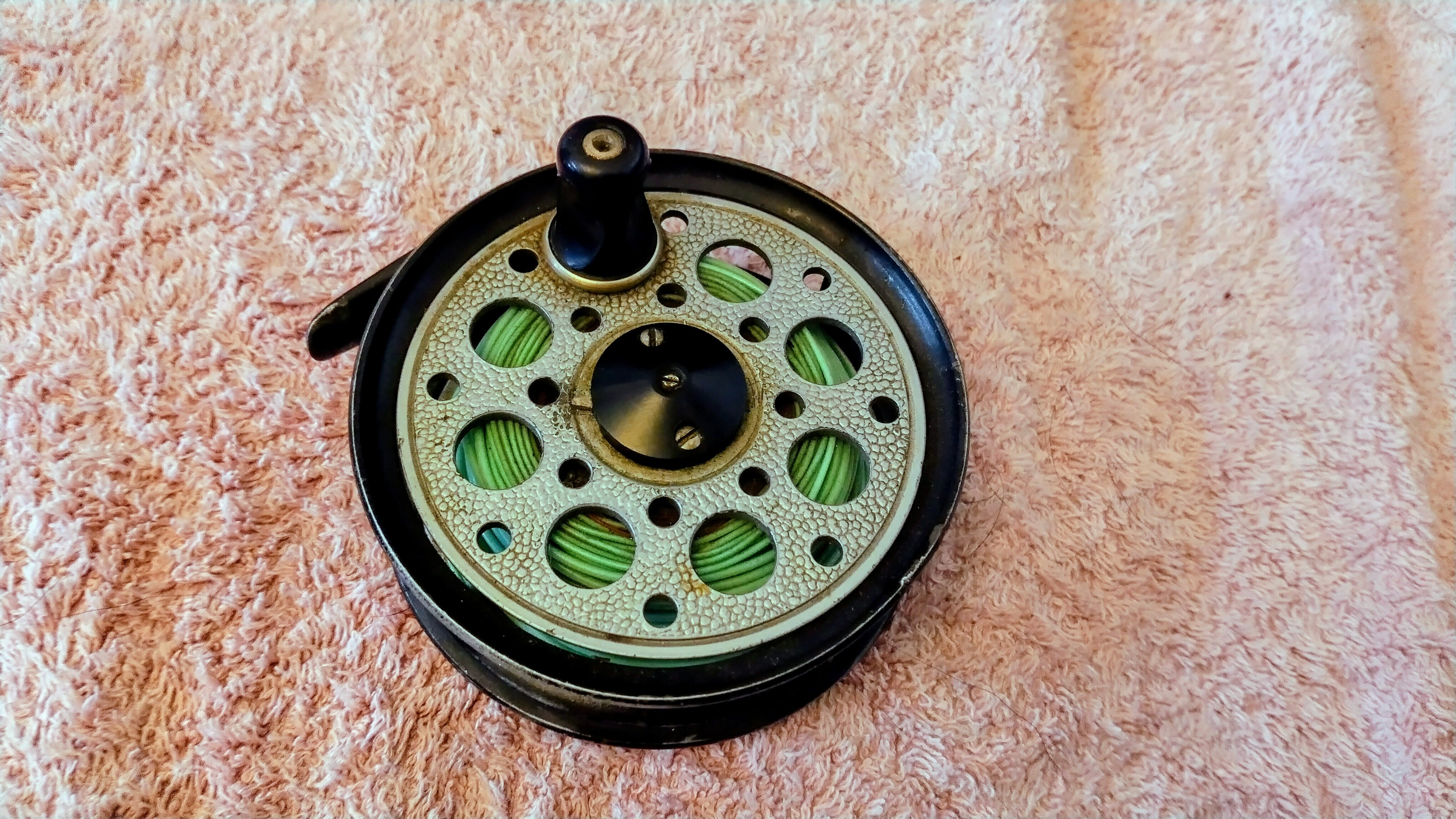 JW Young Pridex Fly Fishing Reel - Vintage British Made Alloy Reel - Working