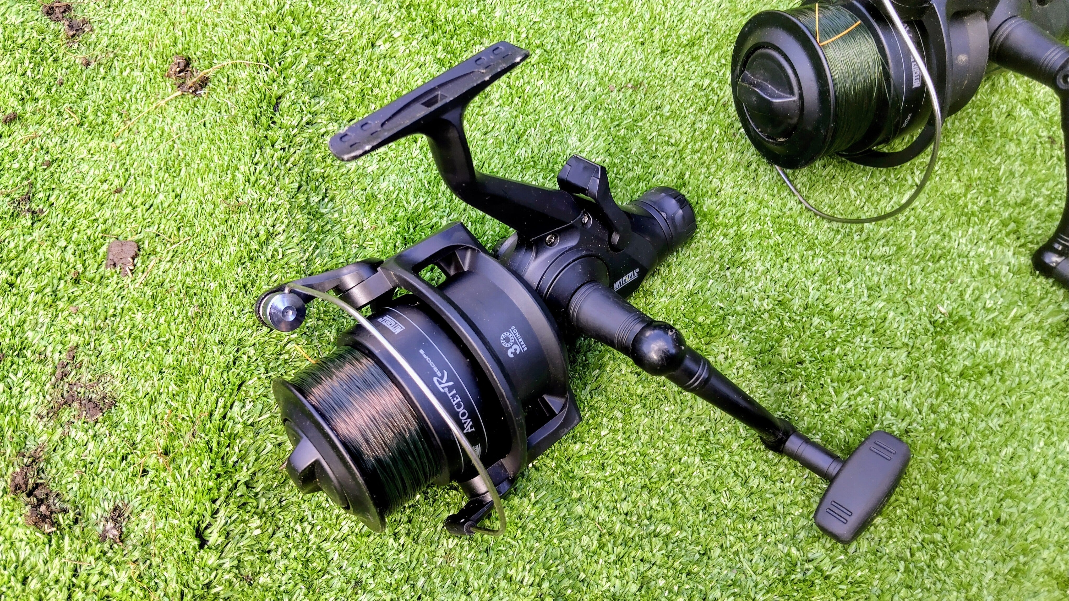 Pair Mitchell Avocet Black Edition 6500 FS RTE Freespool Reels Carp Coarse Fishing