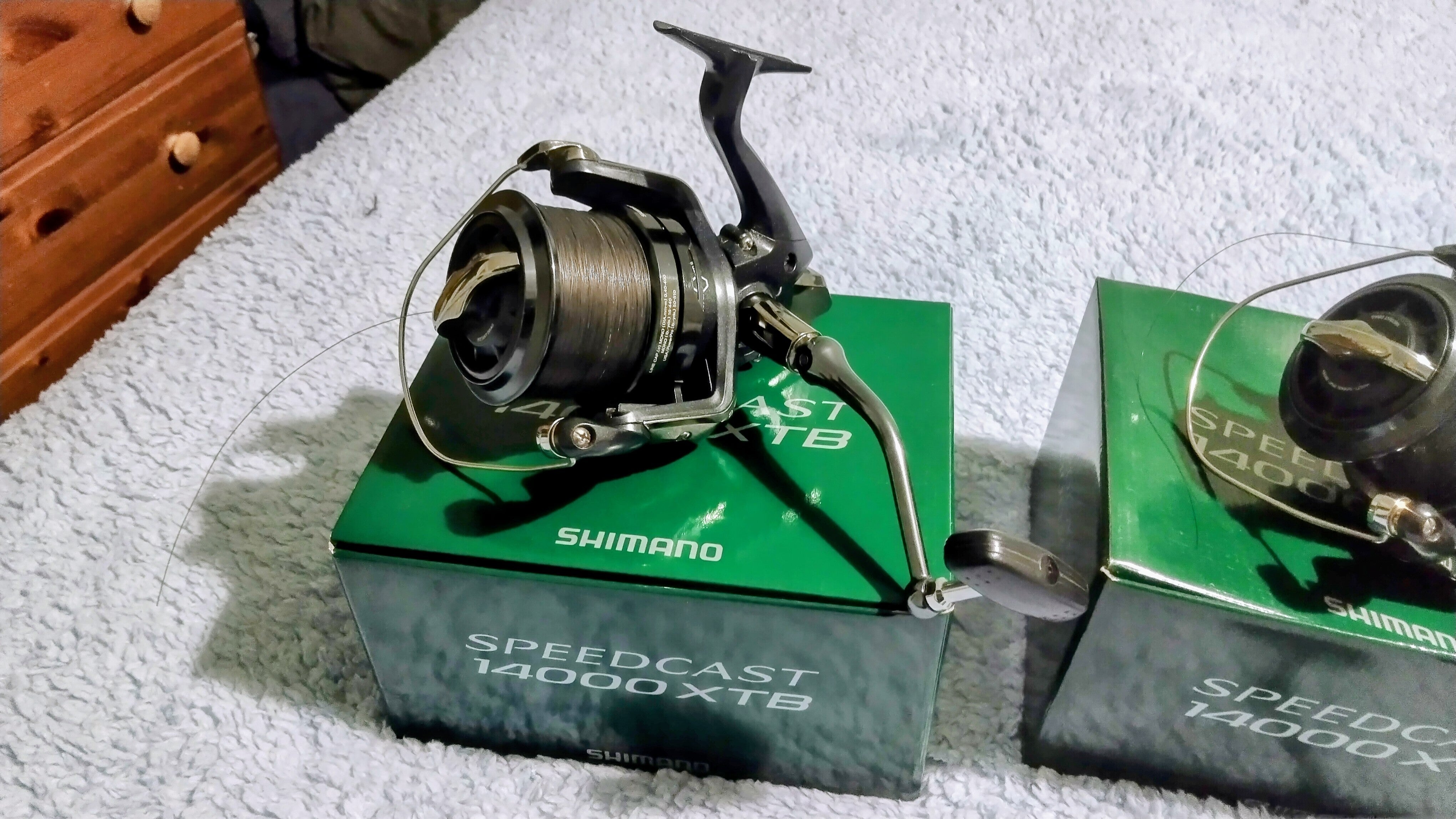 Shimano Speedcast 14000 XTB Big Pit Carp Reel - Immaculate Condition - 3 Available