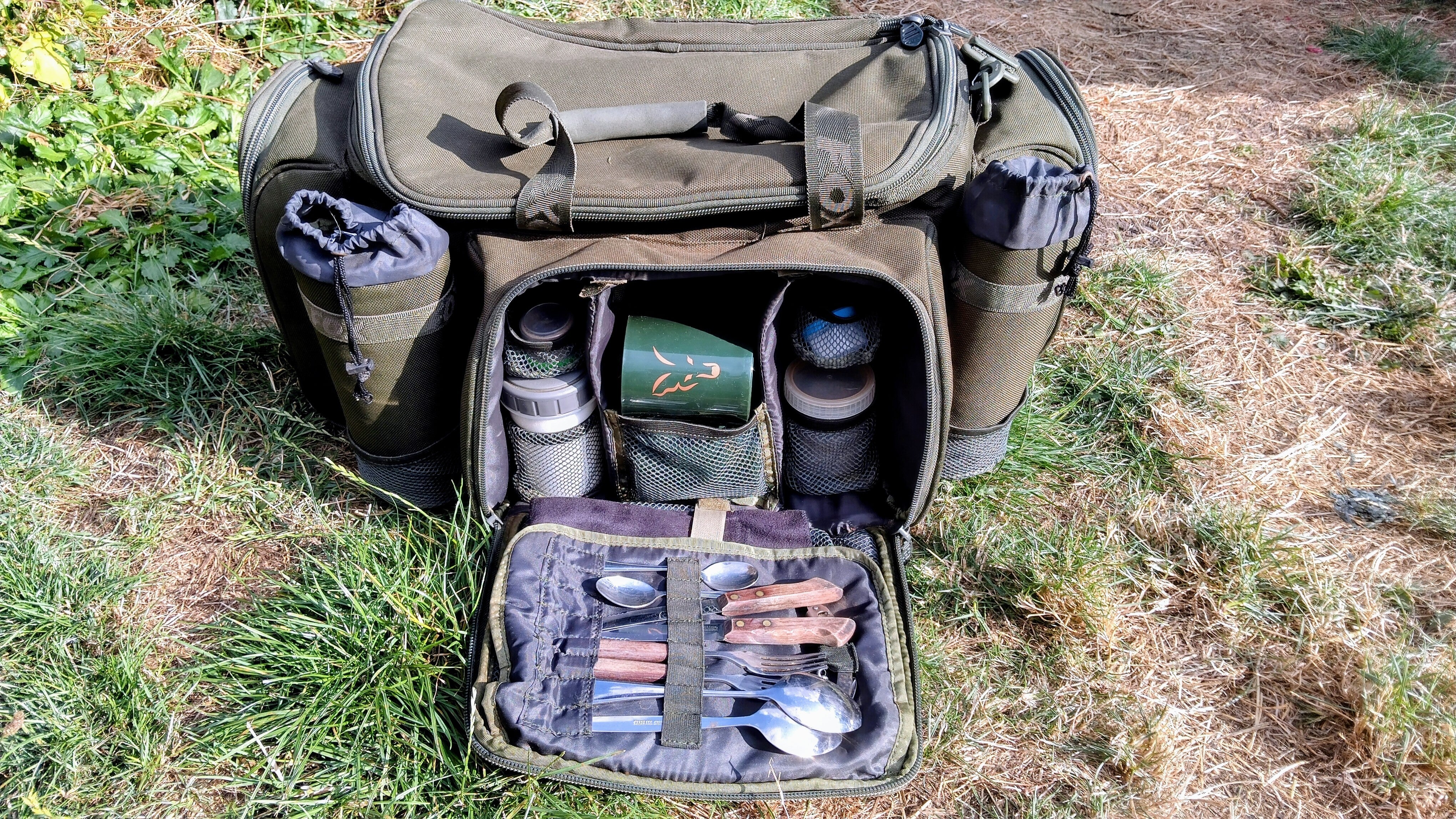 Fox Royale Cooler Food Bag System Complete Bivvy Kitchen Set Carp Angling