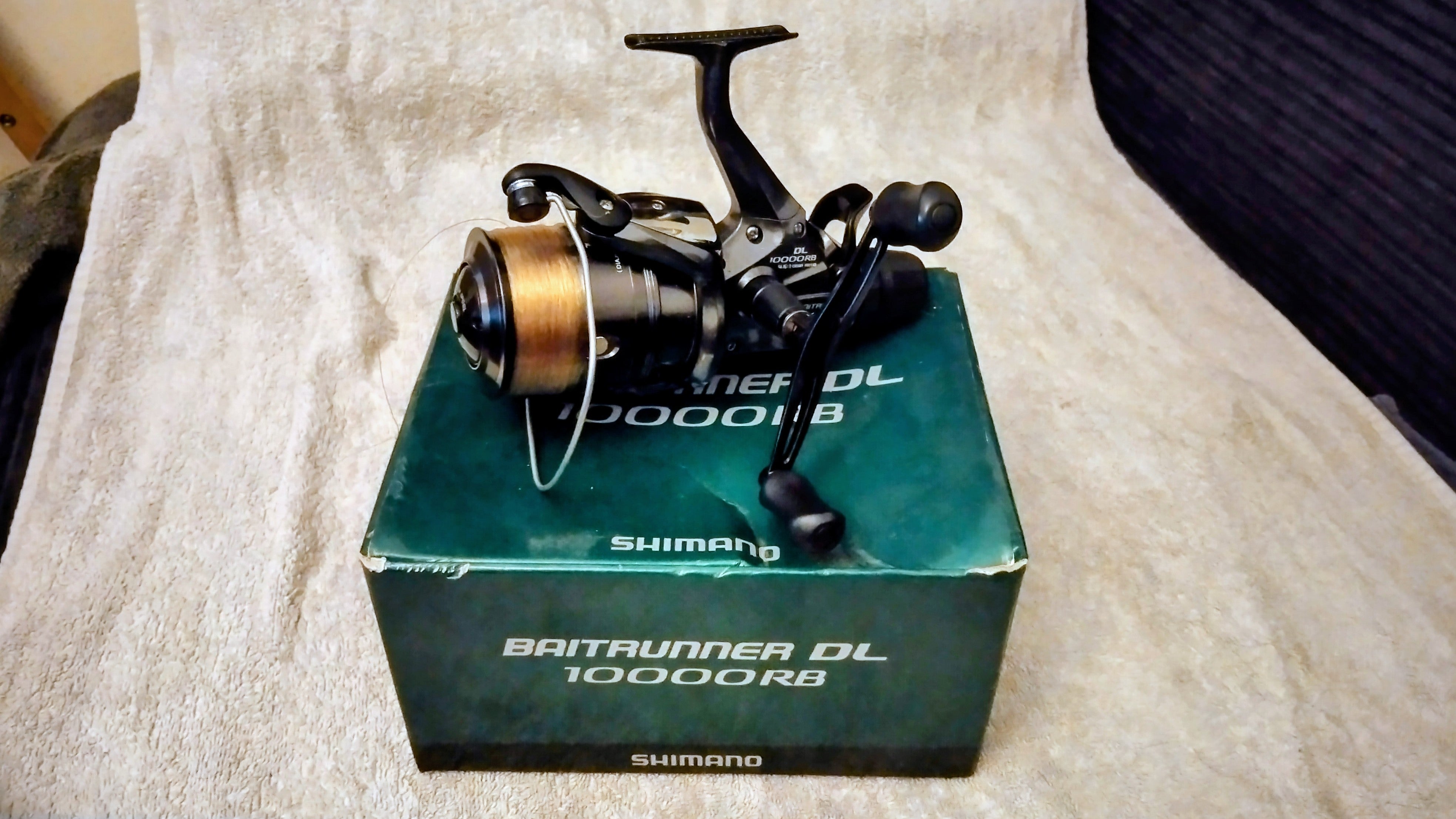 Shimano Baitrunner DL 10000RB Carp Reel - Excellent Condition Boxed