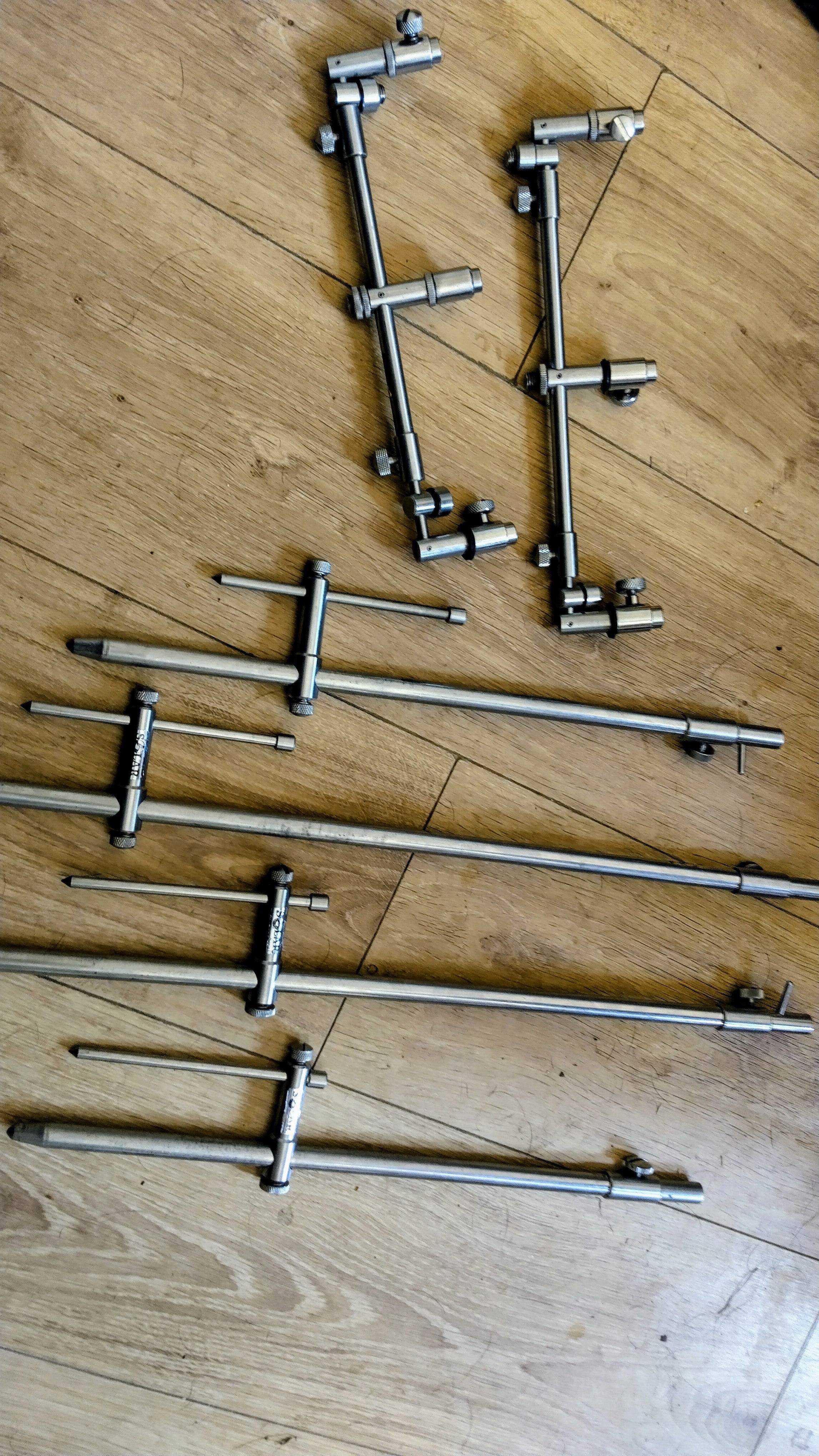 Solar Stainless Steel Bankware Mixed Lot 3-Rod Buzz Bars Goal Post Bank Sticks