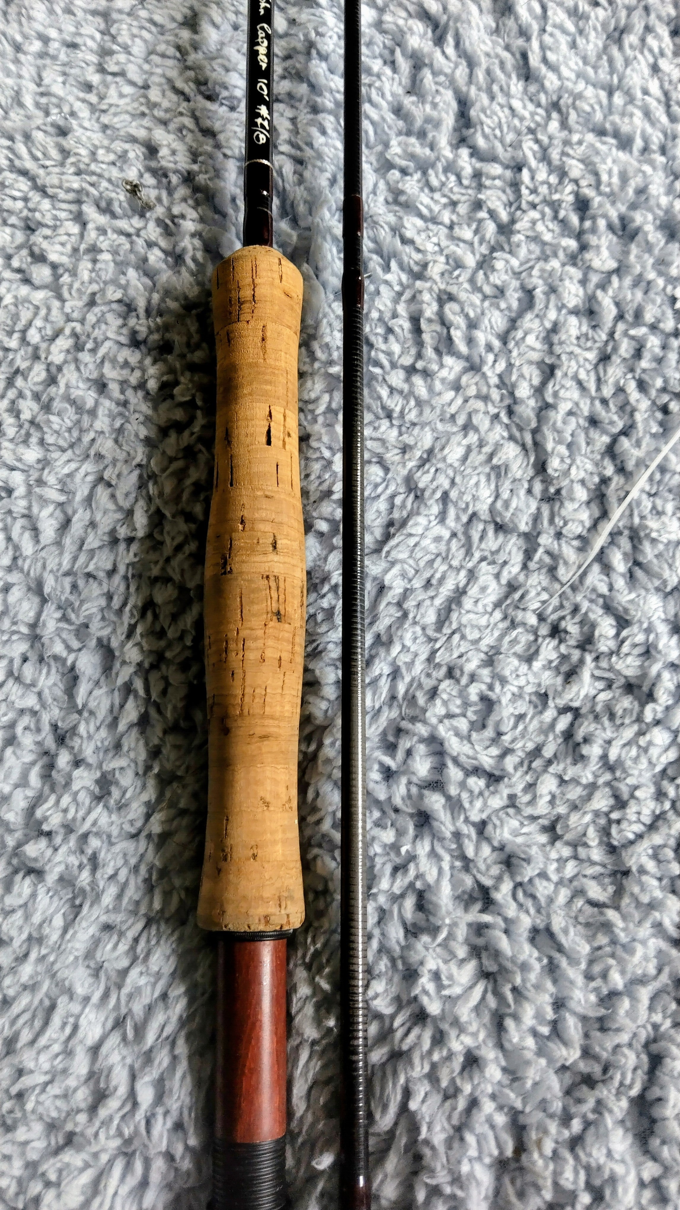S.R.S. Handbuilt 10’ Pike Fly Rod 7/8wt – Custom Built for John Copper – Superb