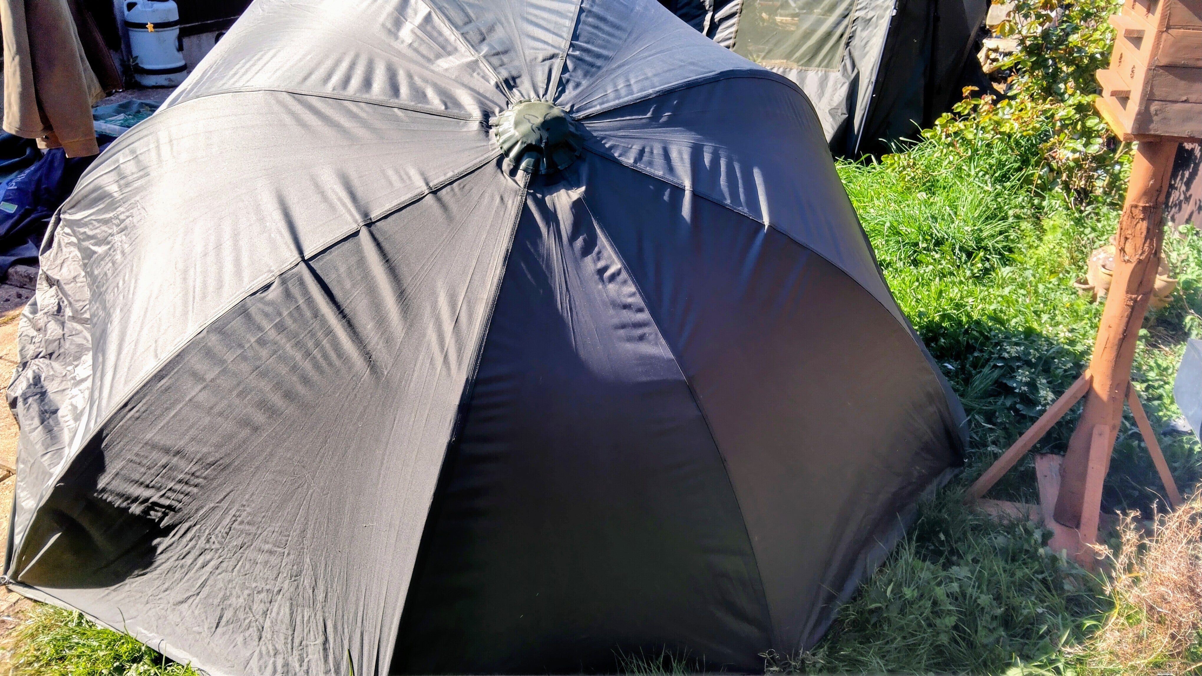 Fox Supa Brolly 60” Fishing Shelter - Great Condition - Inc Royale H/|Duty Bag