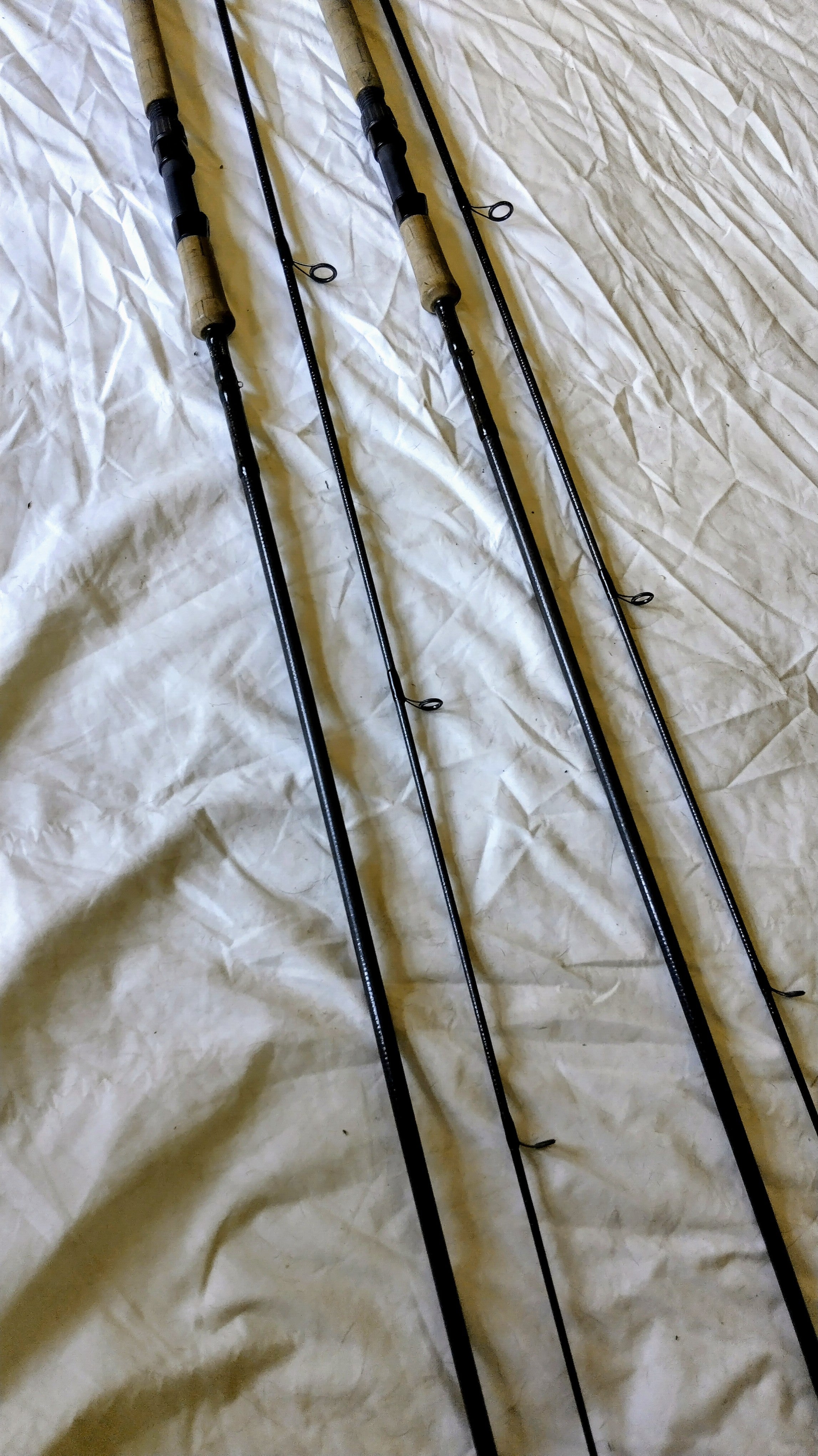 Vintage Alan Riddell Custom 12ft 2lb Specimen Carp Barbel Rod Classic Fishing