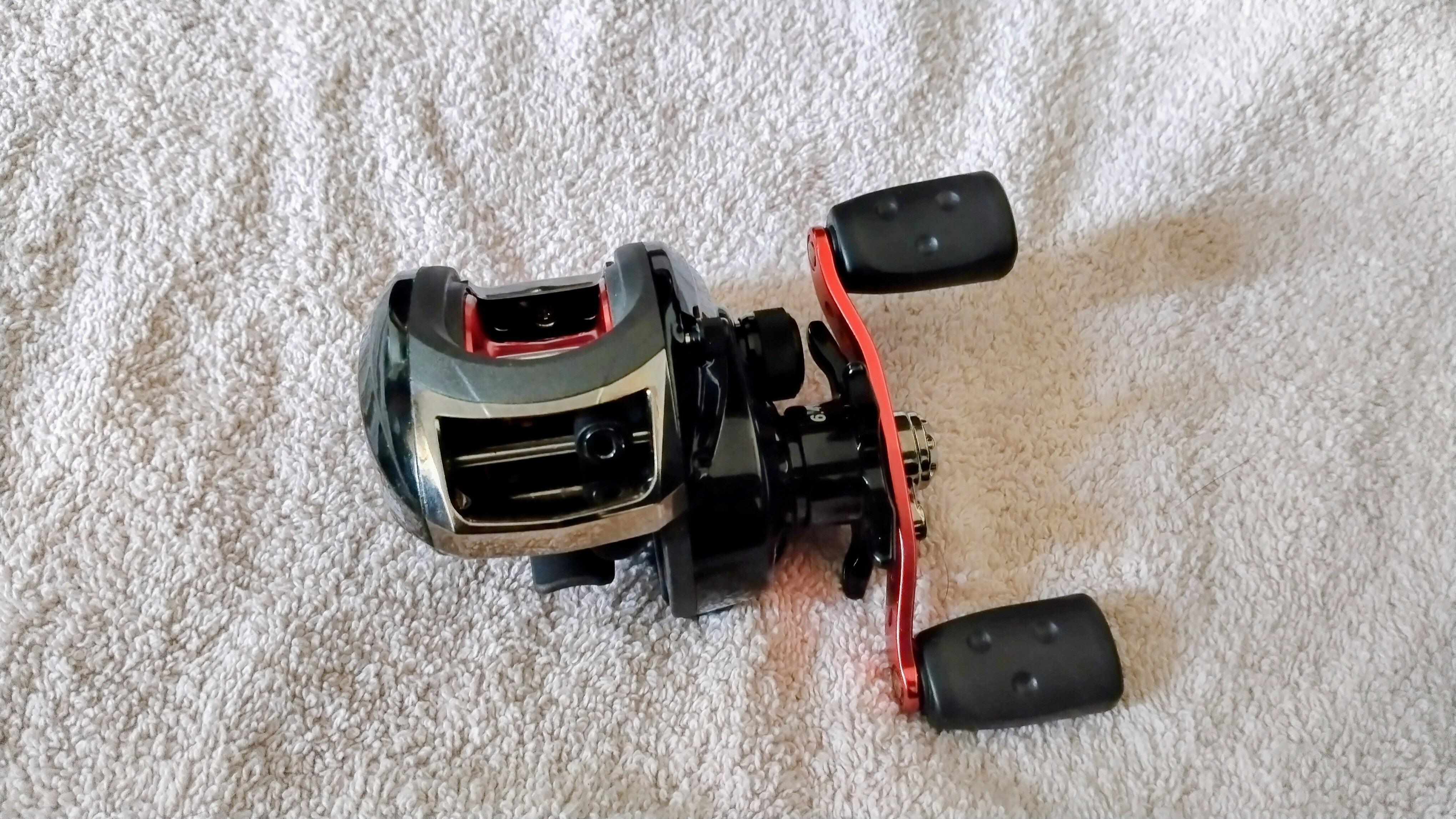 Abu Garcia Ambassadeur Black Max Left Hand Baitcasting Reel - Boxed & VGC