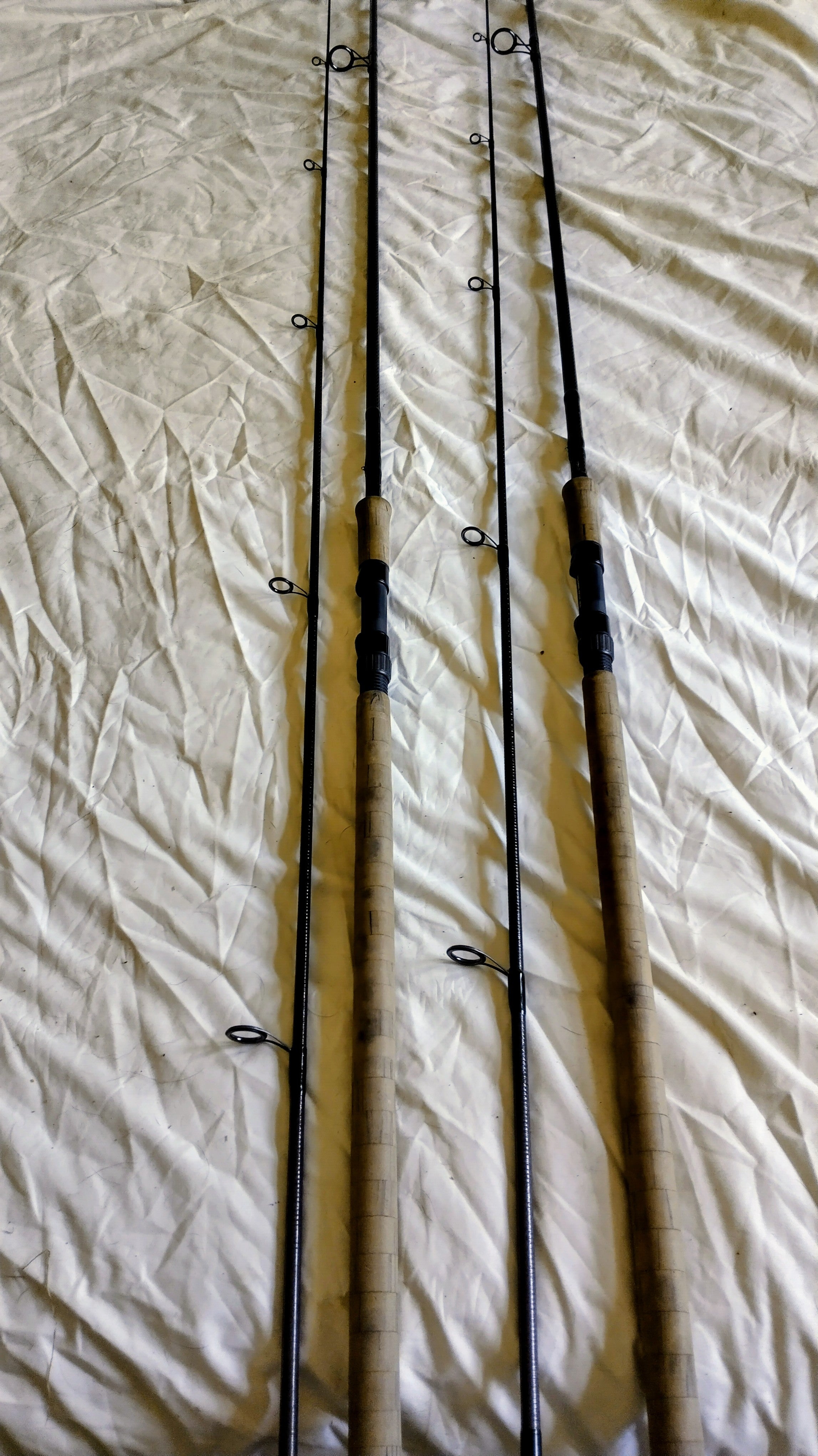 Vintage Alan Riddell Custom 12ft 2lb Specimen Carp Barbel Rod Classic Fishing