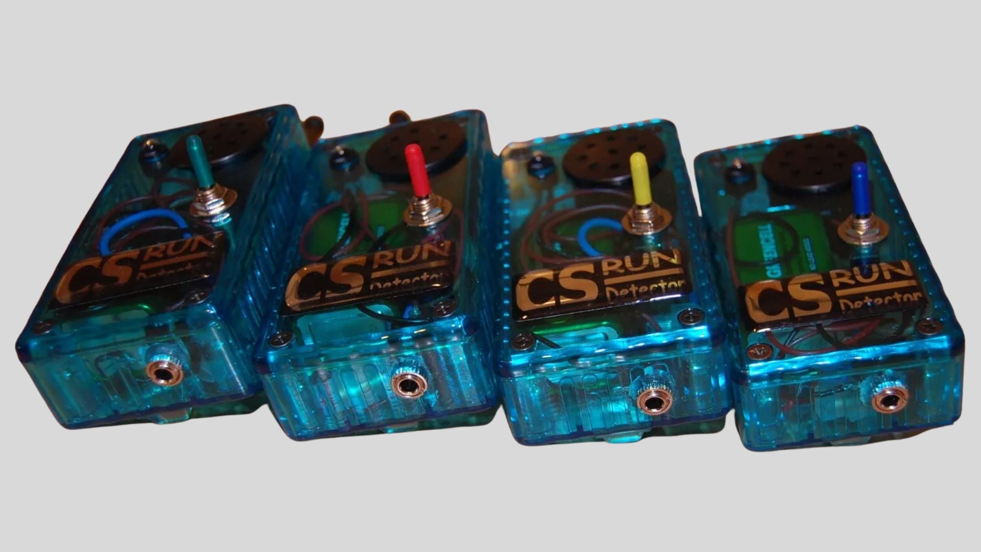 DELUXE Crystal Blue CS Pike Bite Alarm - Drop-Off Back Biter Indicator