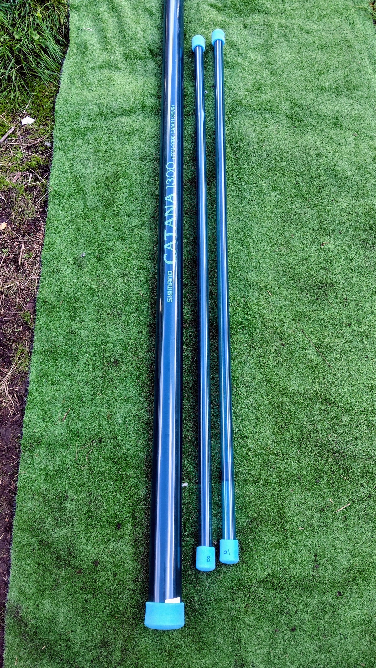 Shimano Catana 1300A 13m Pole + 2 Top Kits Match Commercial Fishing Superb