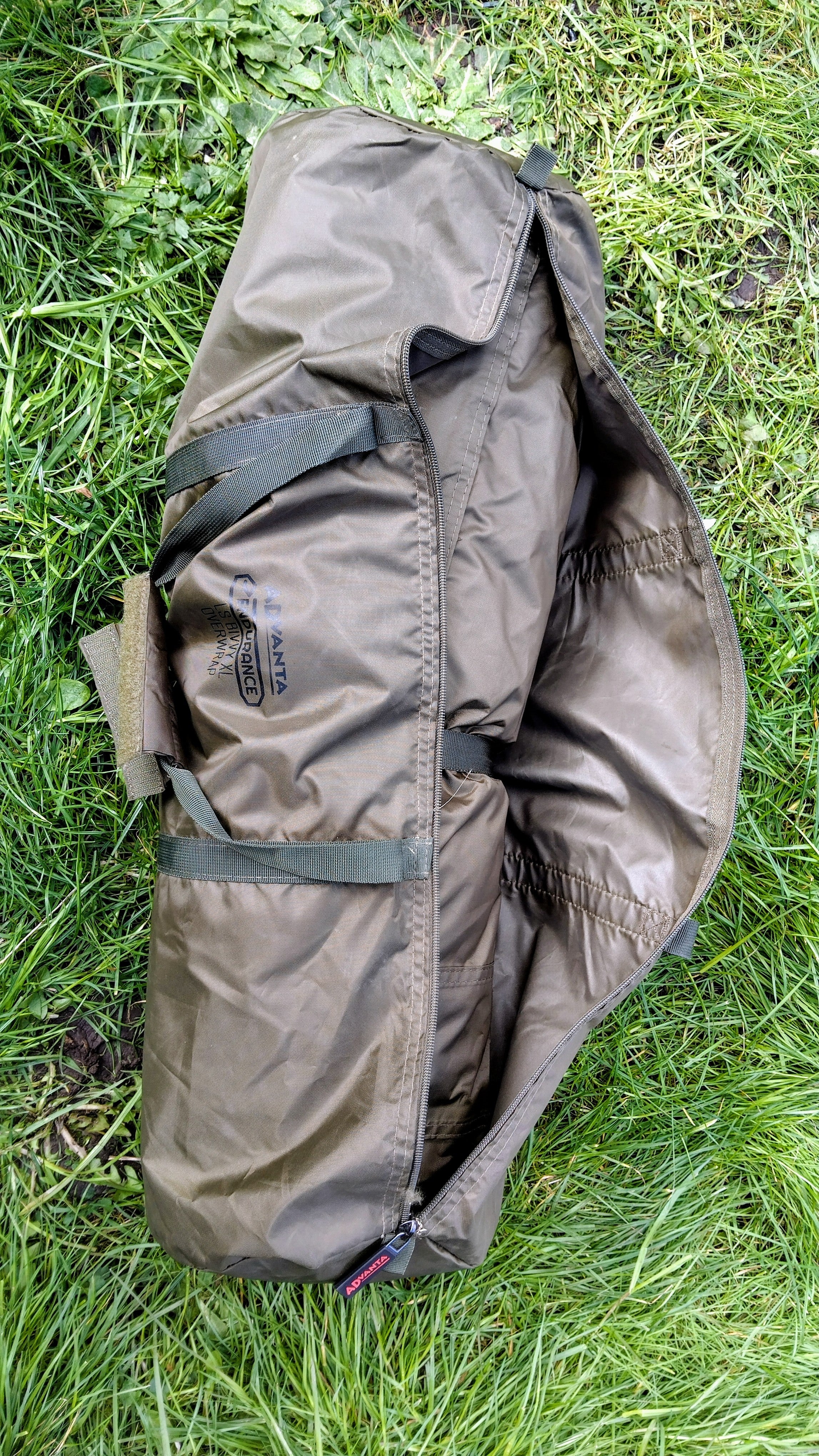 Advanta Endurance LS Bivvy XL & Overwrap - Large 2-Man Fishing Shelter - Pristine