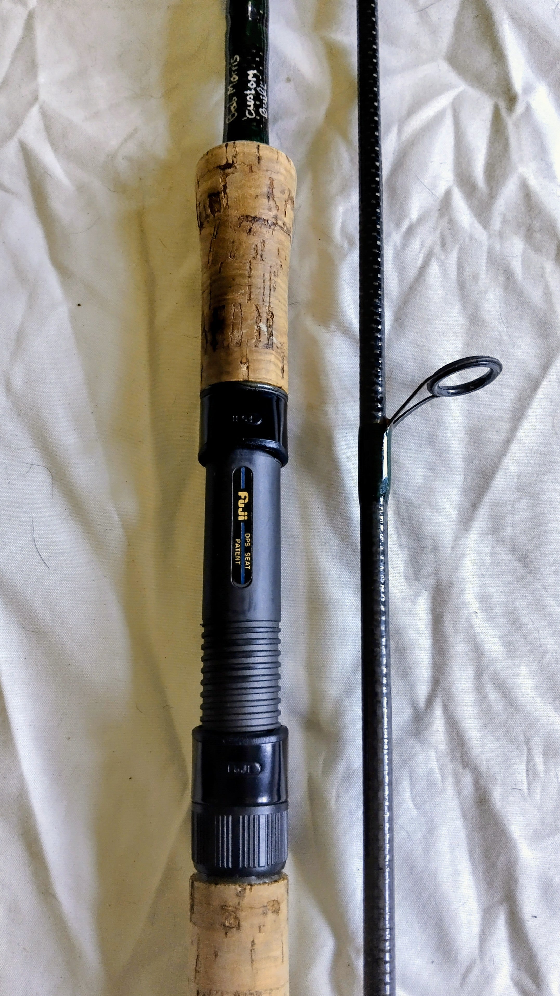 Bob Morris Handbuilt 12ft 2lb Specimen Rod Vintage Carp Barbel Fishing