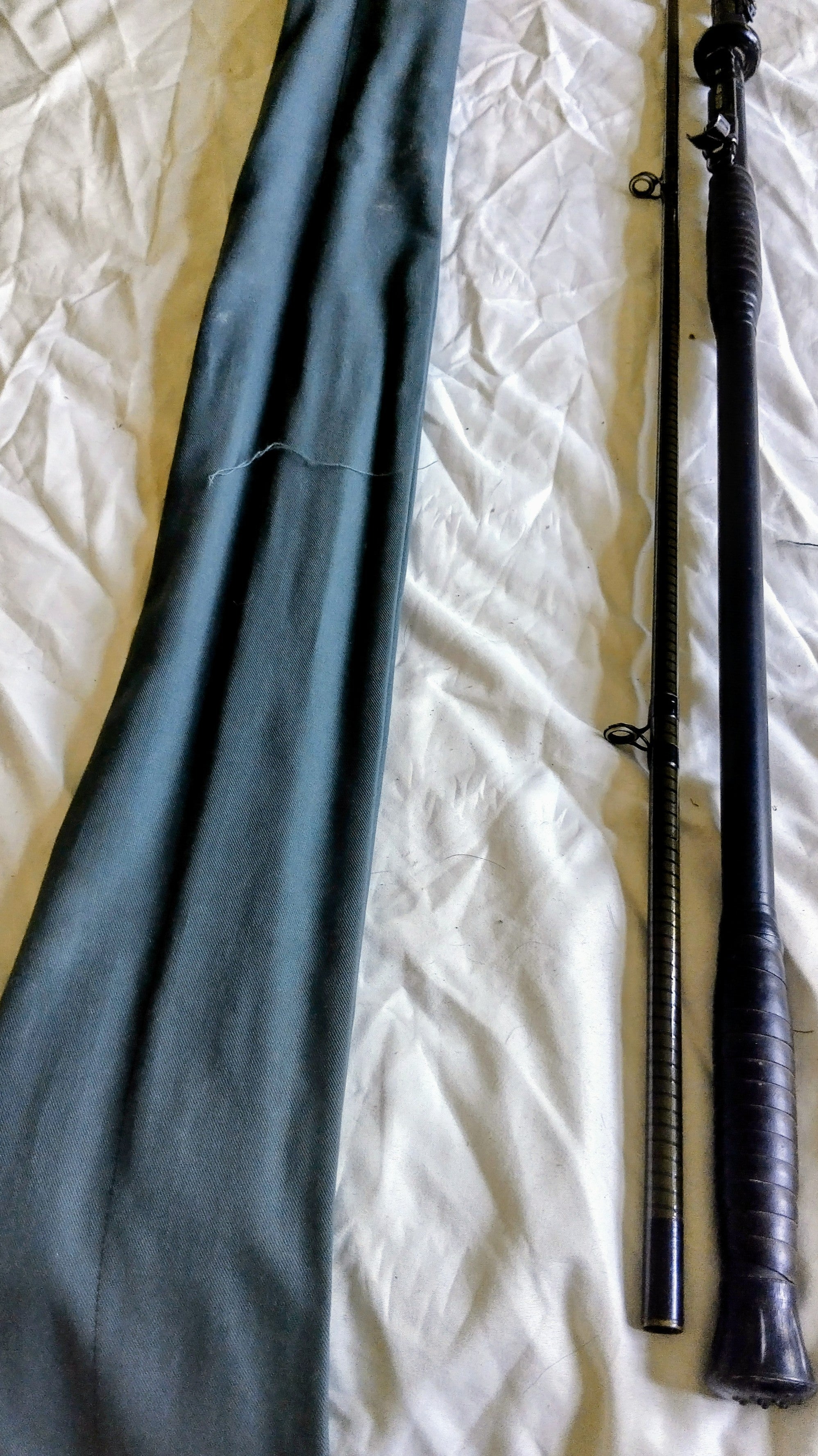 Graham Whiting Dynaflex Miracle 11ft Carp Rod 1.5lb TC Vintage Model 989469 Bag