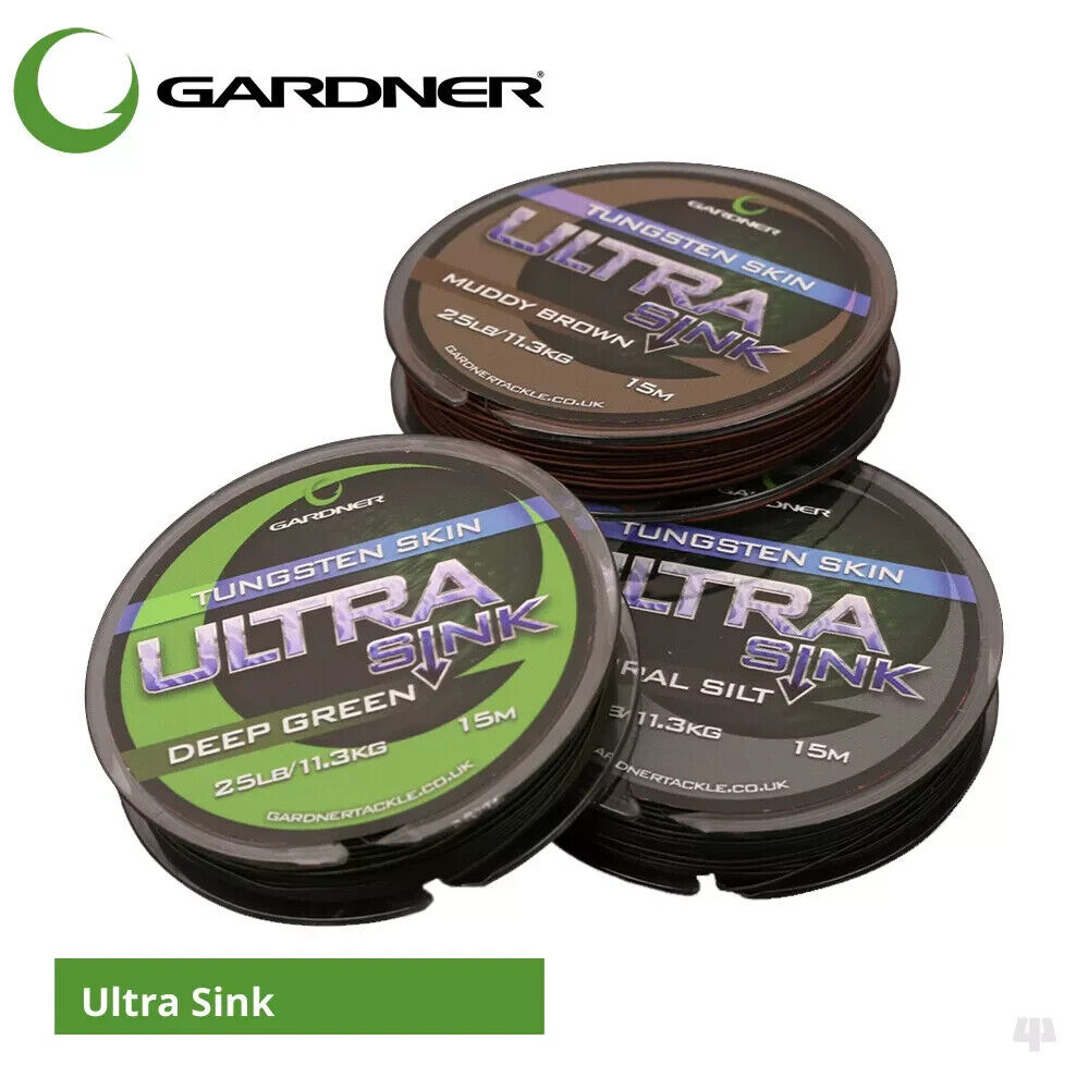 Gardner Tackle Ultra Sink Tungsten coated hooklink - Carp fishing
