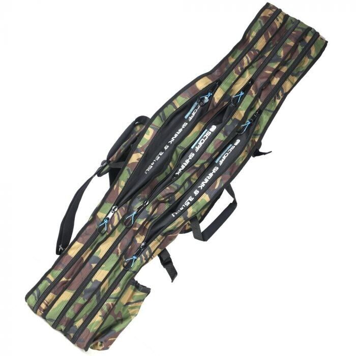 Cult Tackle DPM camo carp fishing 1-, 2- 3-rod sleeve range - 6' 9' 10' 12' 13'
