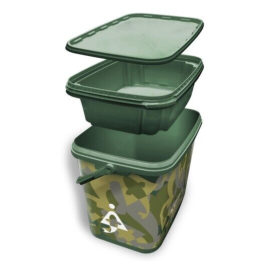 BaitTech 8l utility bucket with insert tray