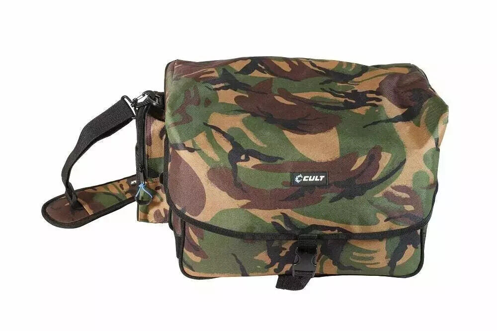 Cult DPM Tackle Satchel - Lightweight camo carp fishing bag