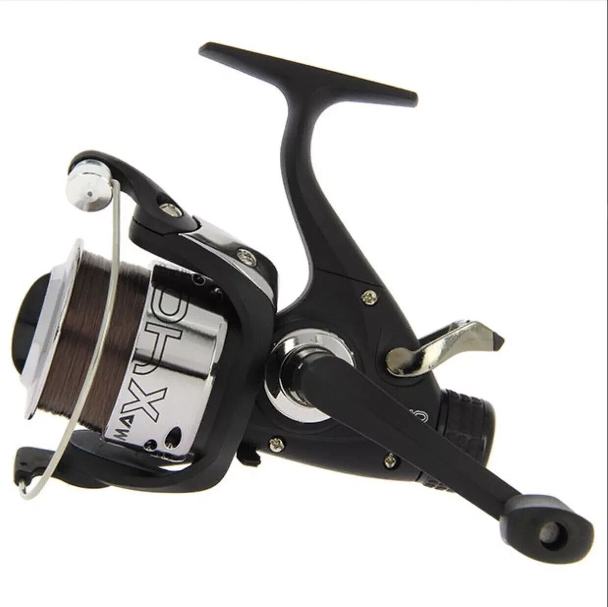 Angling Pursuits Max 40 Carp Fishing Runner Reel - Freespool with 8lb Line
