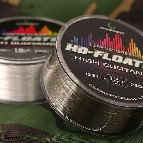 Gardner HD Clear Carp Fishing / Floater / Surface Fishing Line