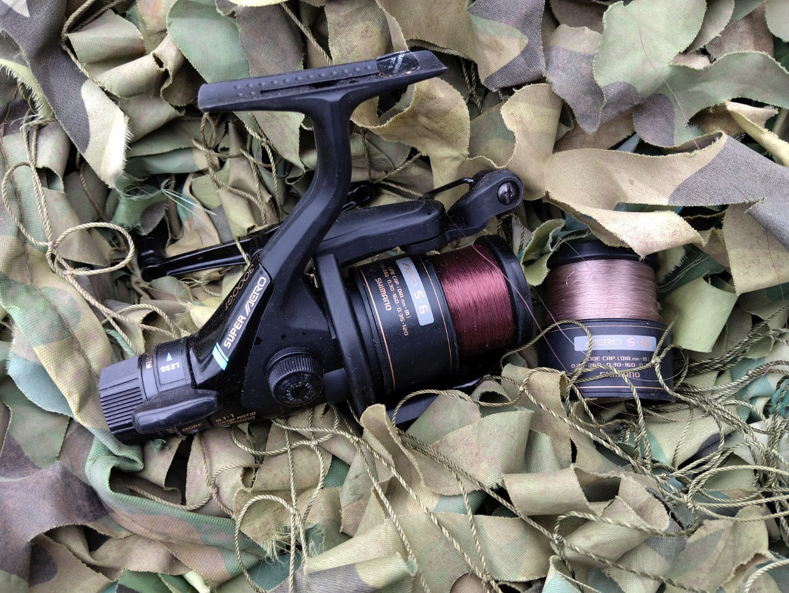 Rare Classic - SHIMANO SUPER AERO 3000GT Reel + S/Spool in VGC