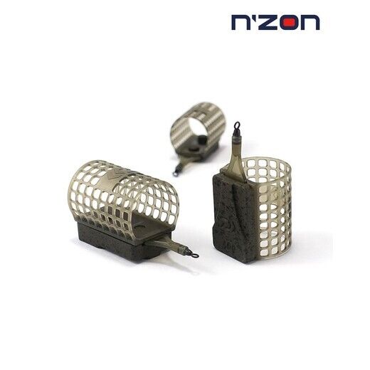 Daiwa N'ZON feeder range - Tunnel cage feeders, Open end feeders - Misc weights