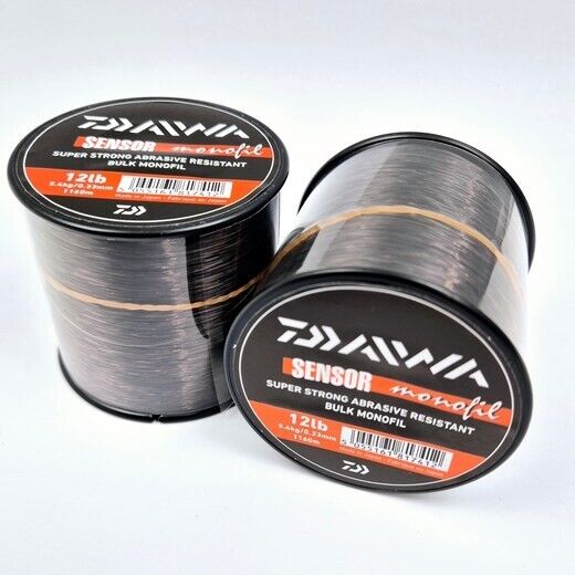 Daiwa Sensor mono fishing line - Brown or clear - All B.Ss