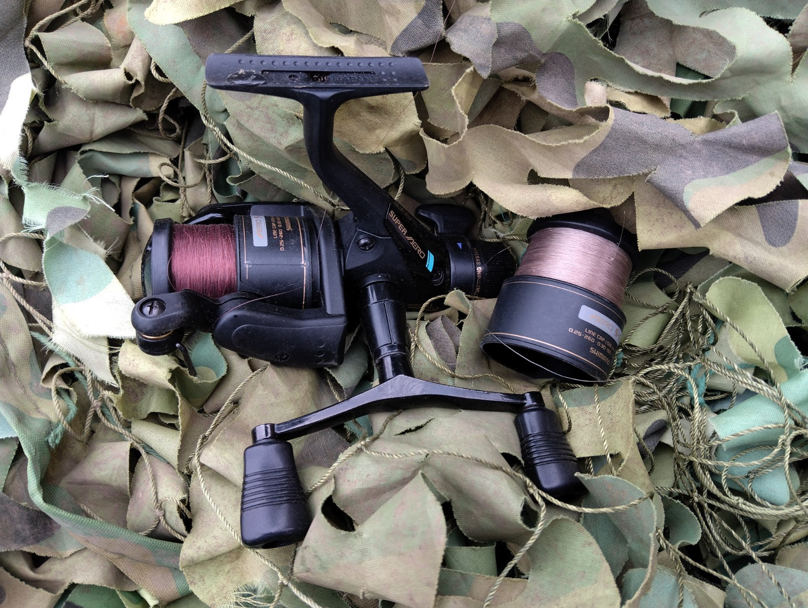 Rare Classic - SHIMANO SUPER AERO 3000GT Reel + S/Spool in VGC
