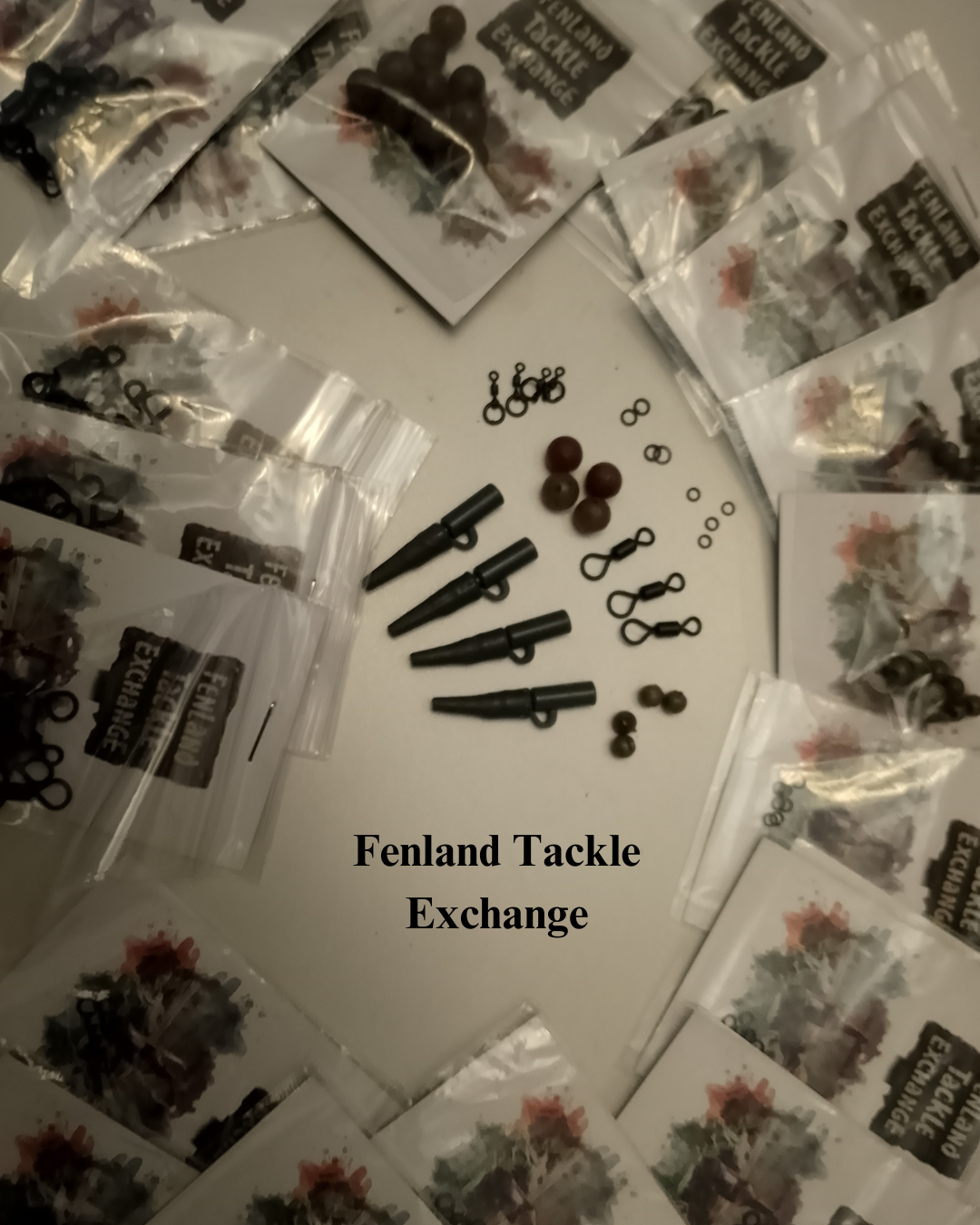FTE Carp Fishing Terminal Tackle Range - Swivels, Beads, Rig Rings - £1 per pack