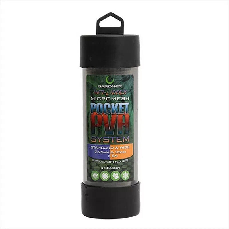 Gardner double barrel easy loader PVA mesh bag system - Standard & Wide PVA
