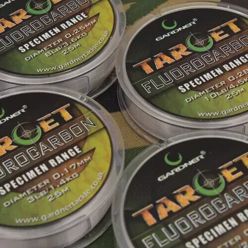 Gardner Tackle Target fluorocarbon specialist/specimen fishing hooklink material